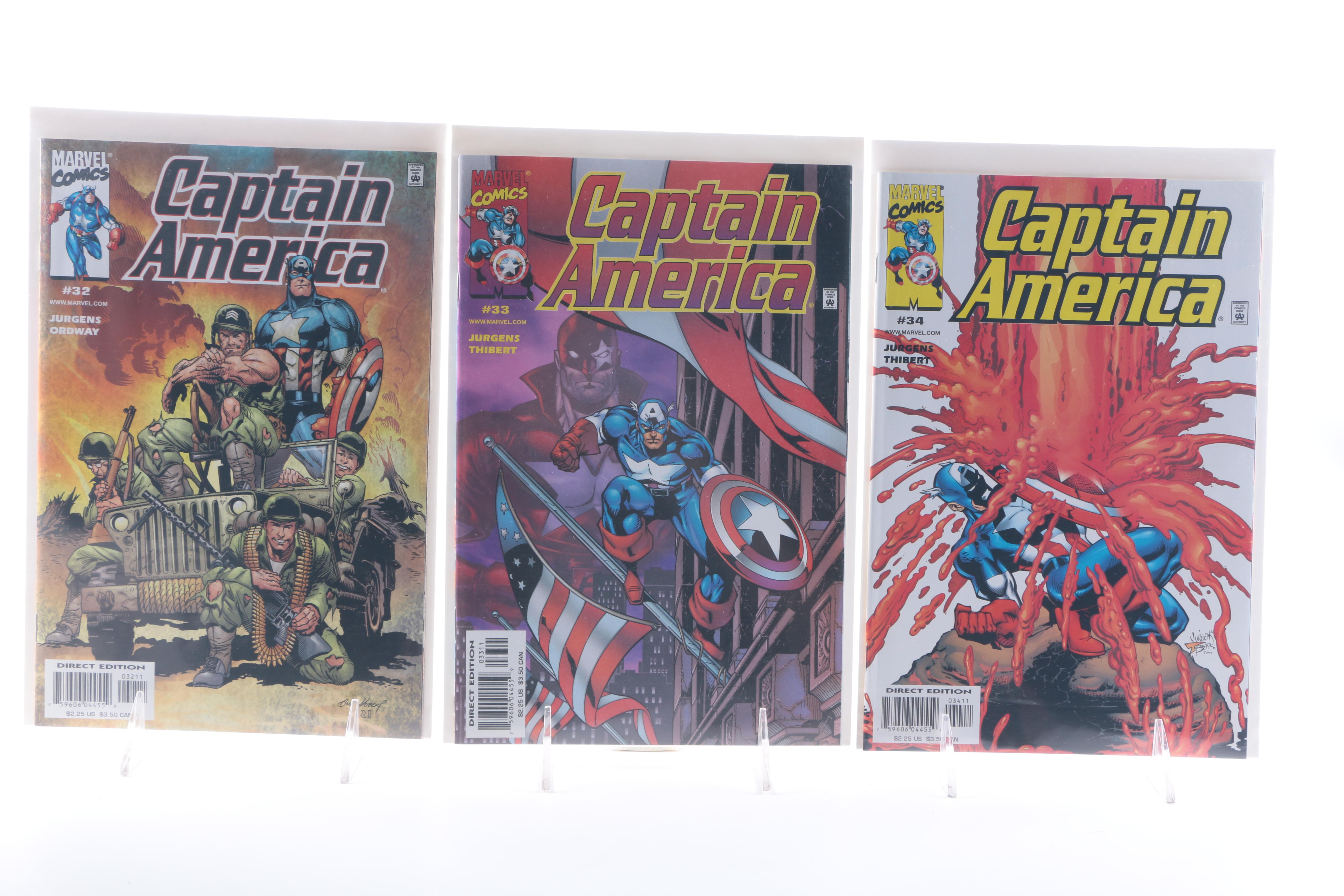 Captain America Third Series Near Complete Comic Set