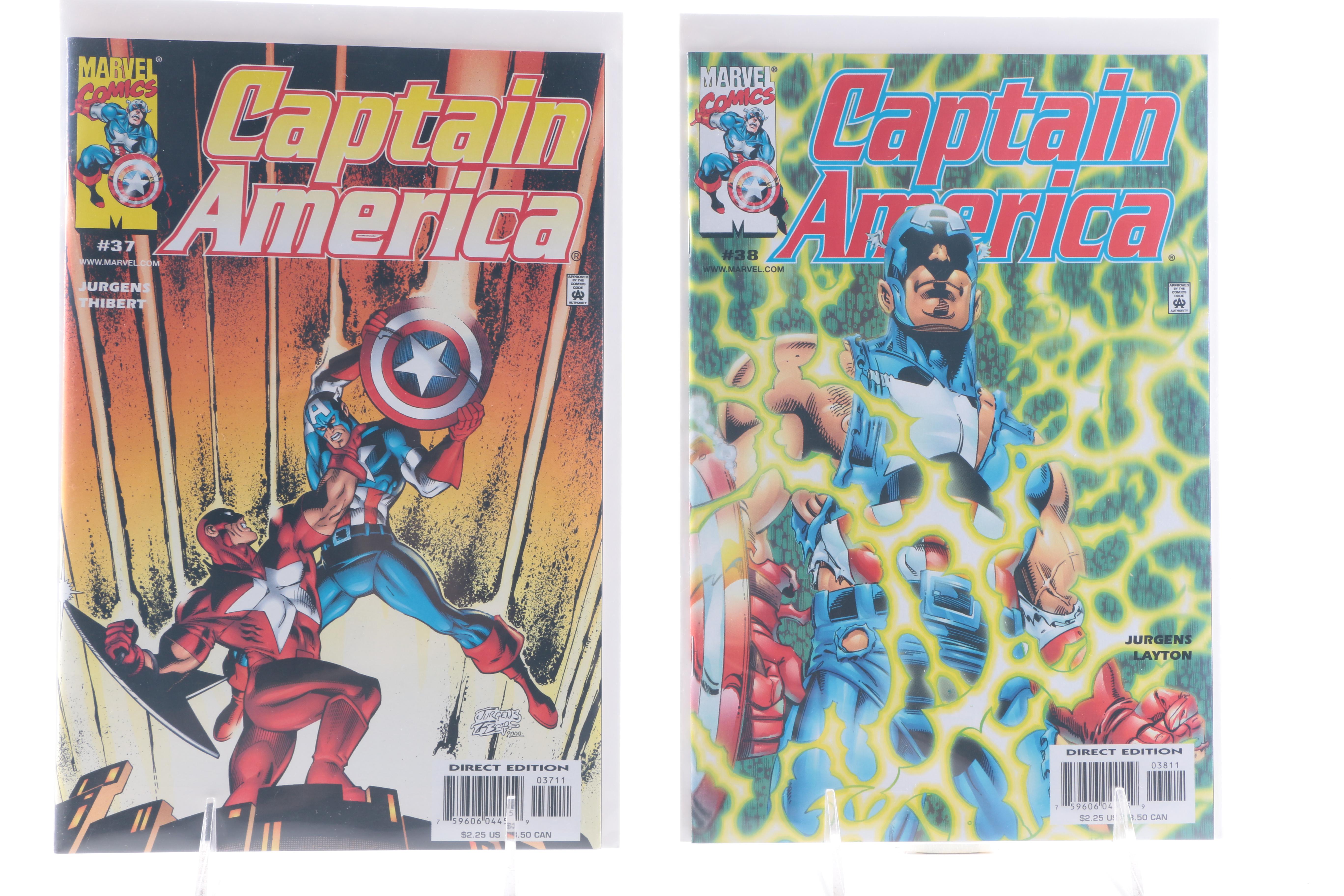 Captain America Third Series Near Complete Comic Set
