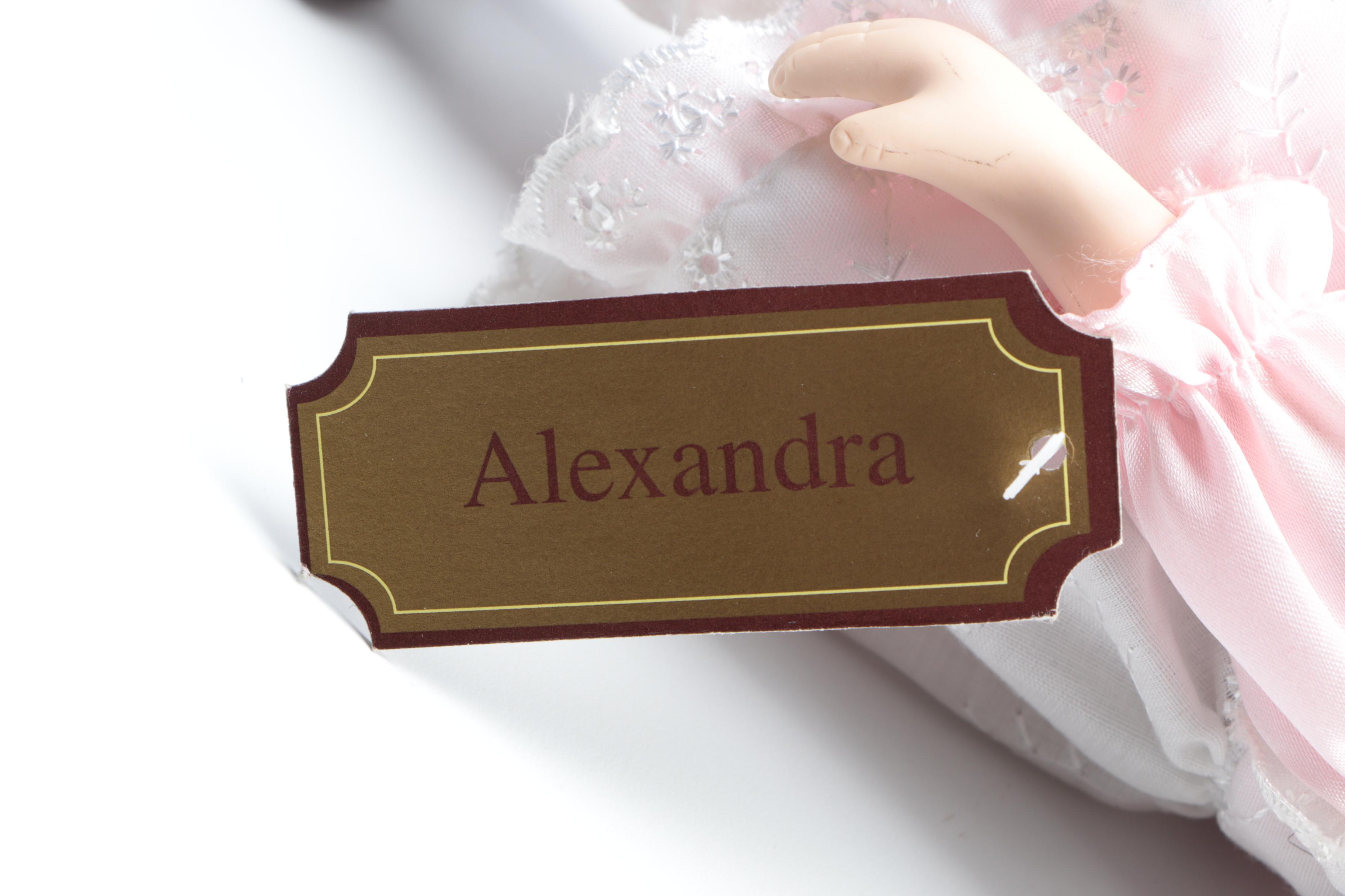 Hand-Painted and Named Porcelain Dolls