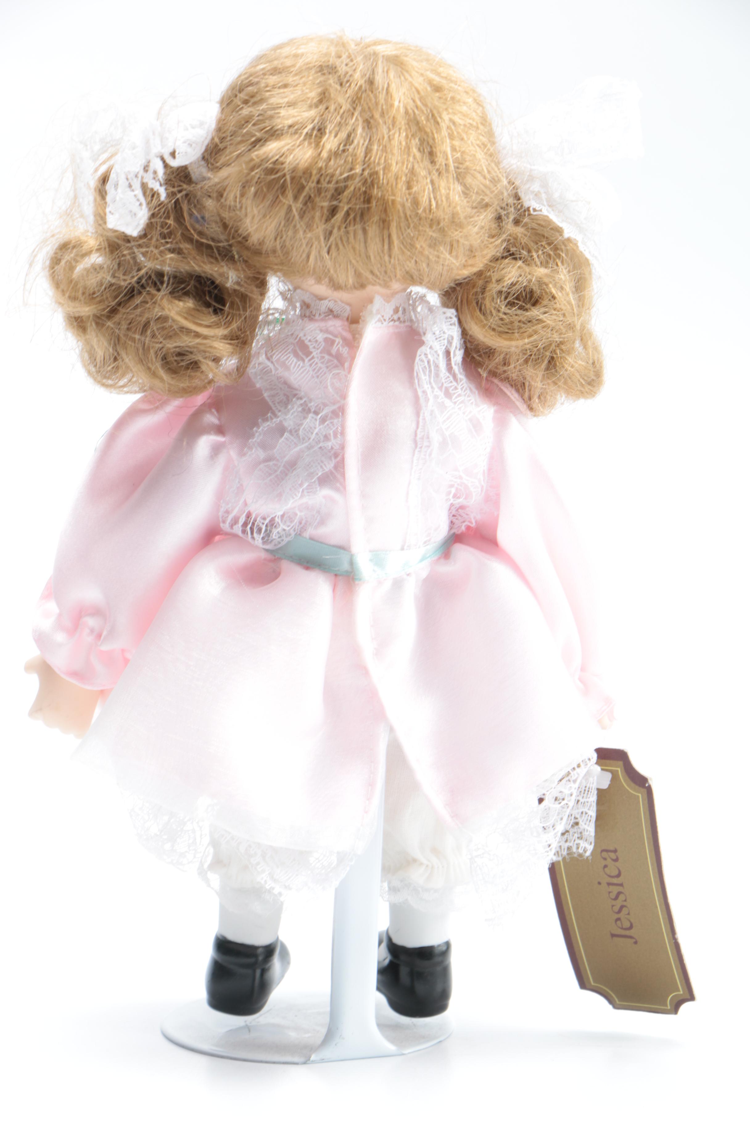 Hand-Painted and Named Porcelain Dolls