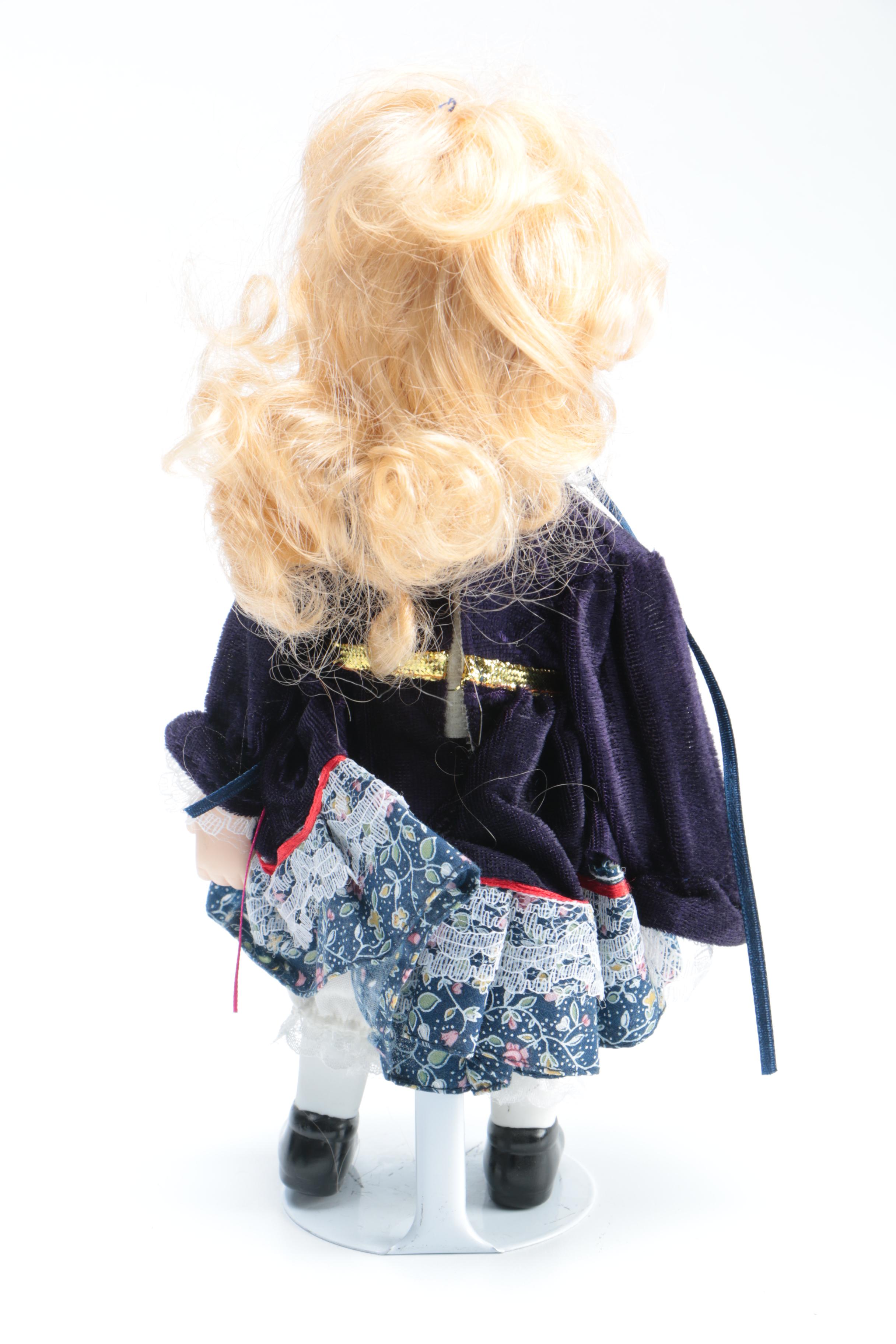 Hand-Painted and Named Porcelain Dolls