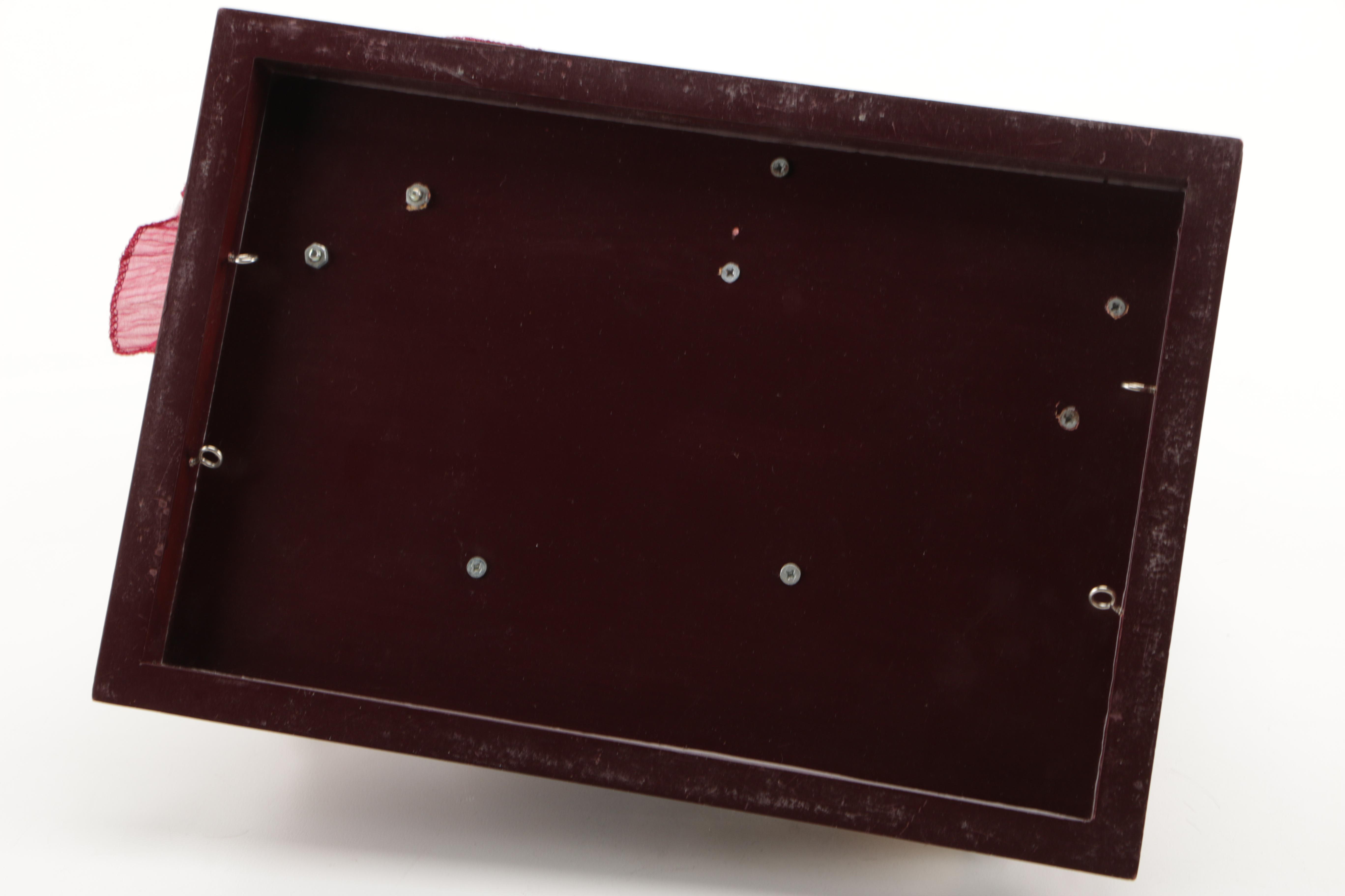 Porcelain Doll and Attached Accessories