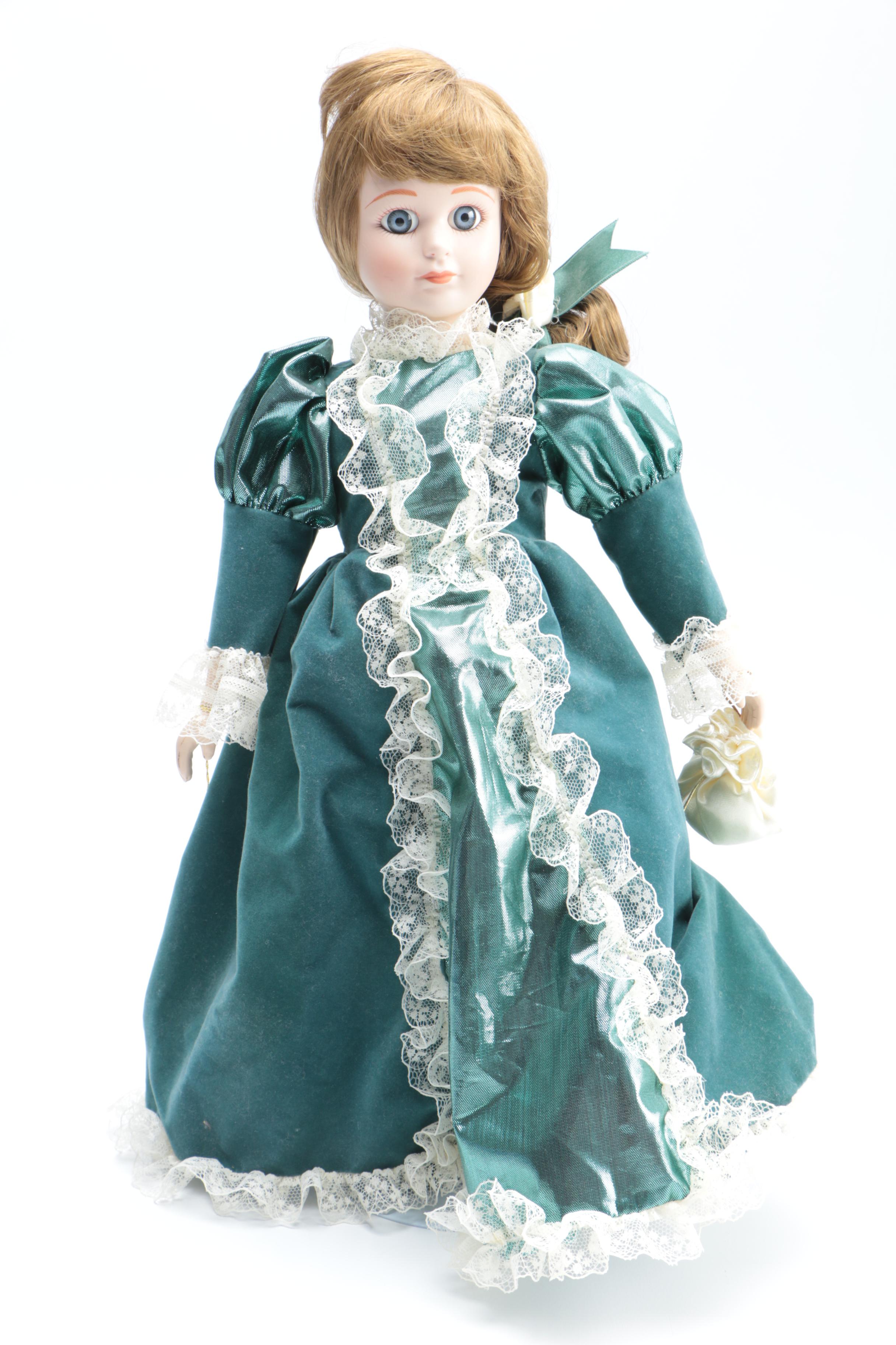 Collection of Victorian Style Dolls