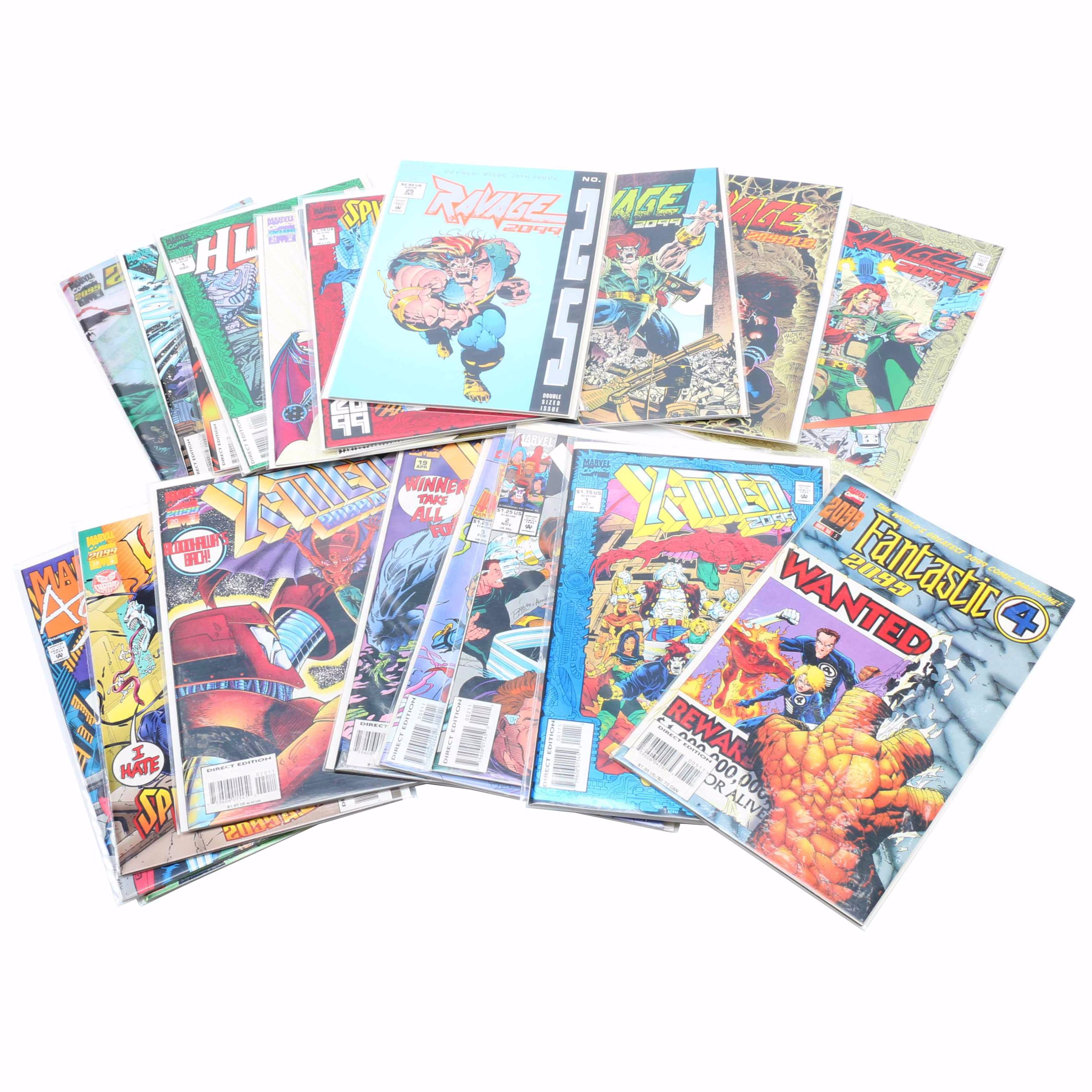 Assorted Marvel "2099" Comic Books