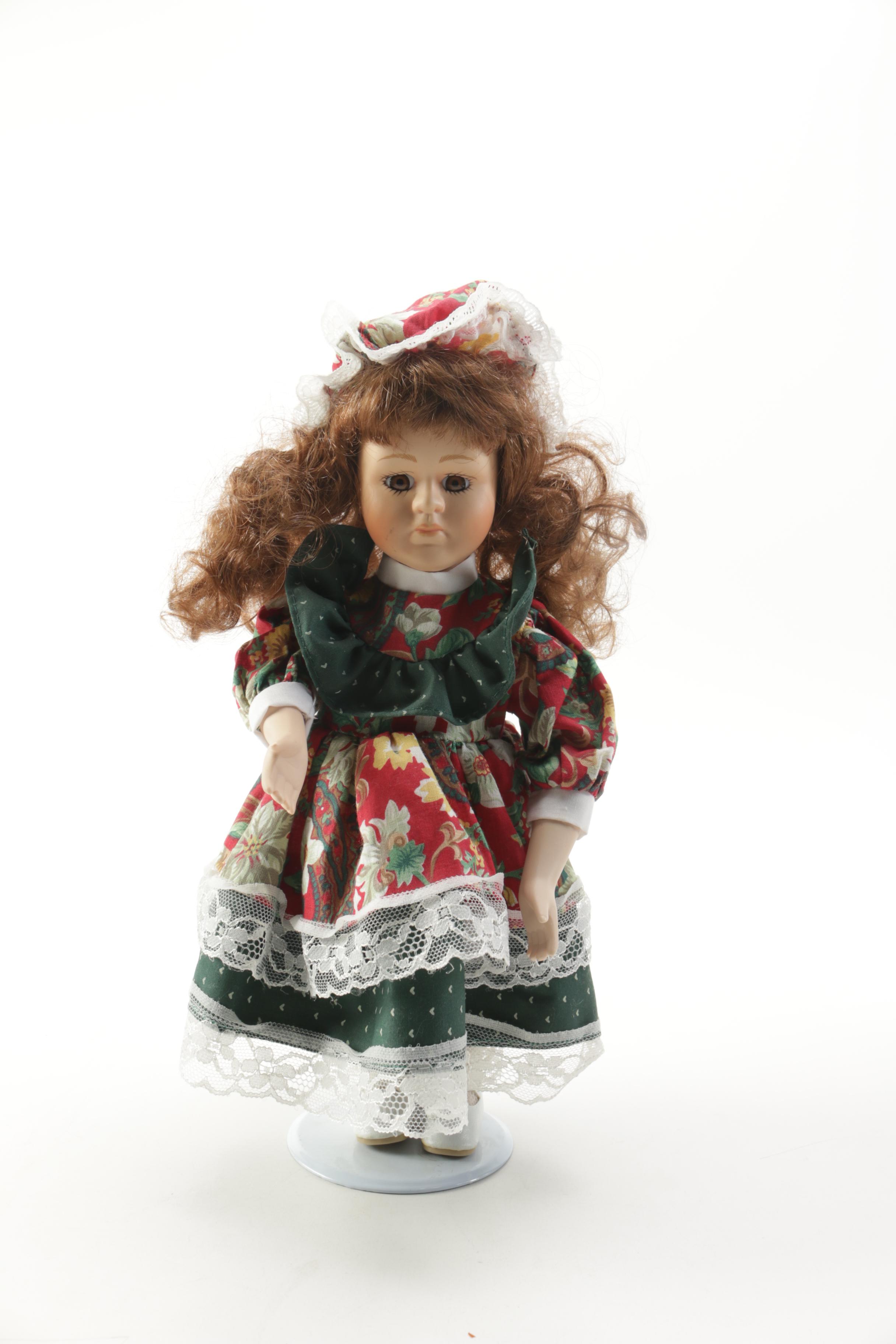 Set of Porcelain Dolls