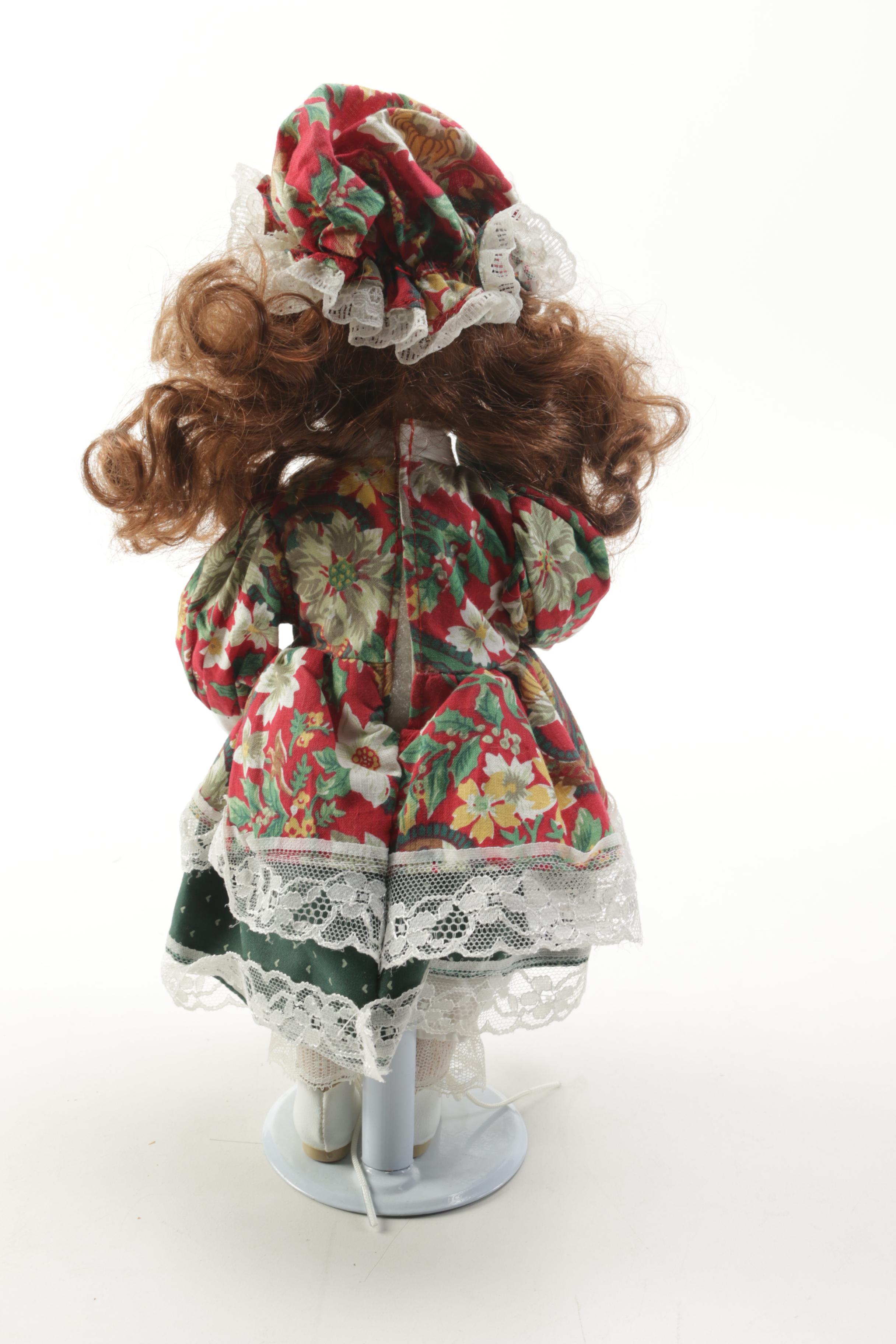 Set of Porcelain Dolls