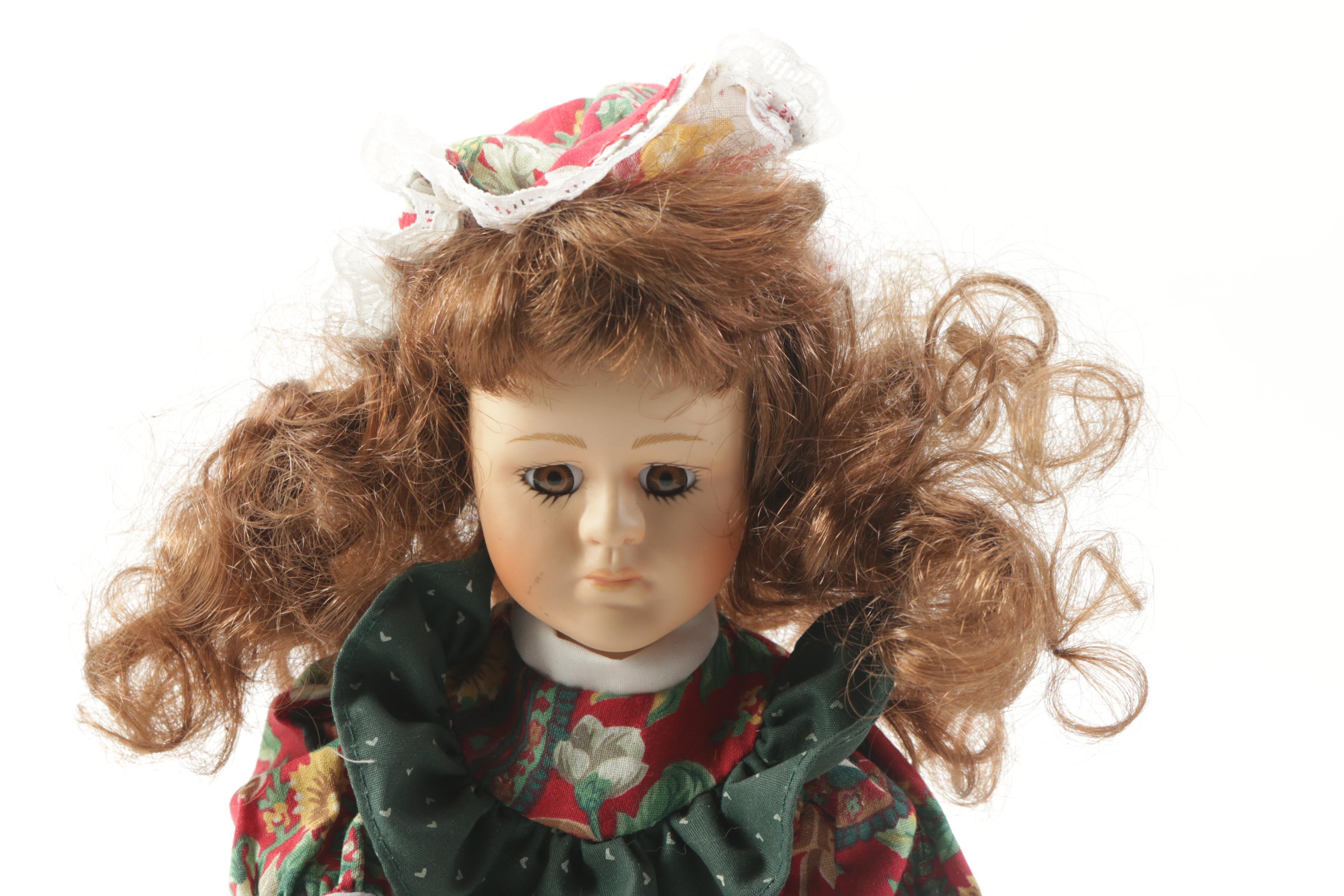 Set of Porcelain Dolls