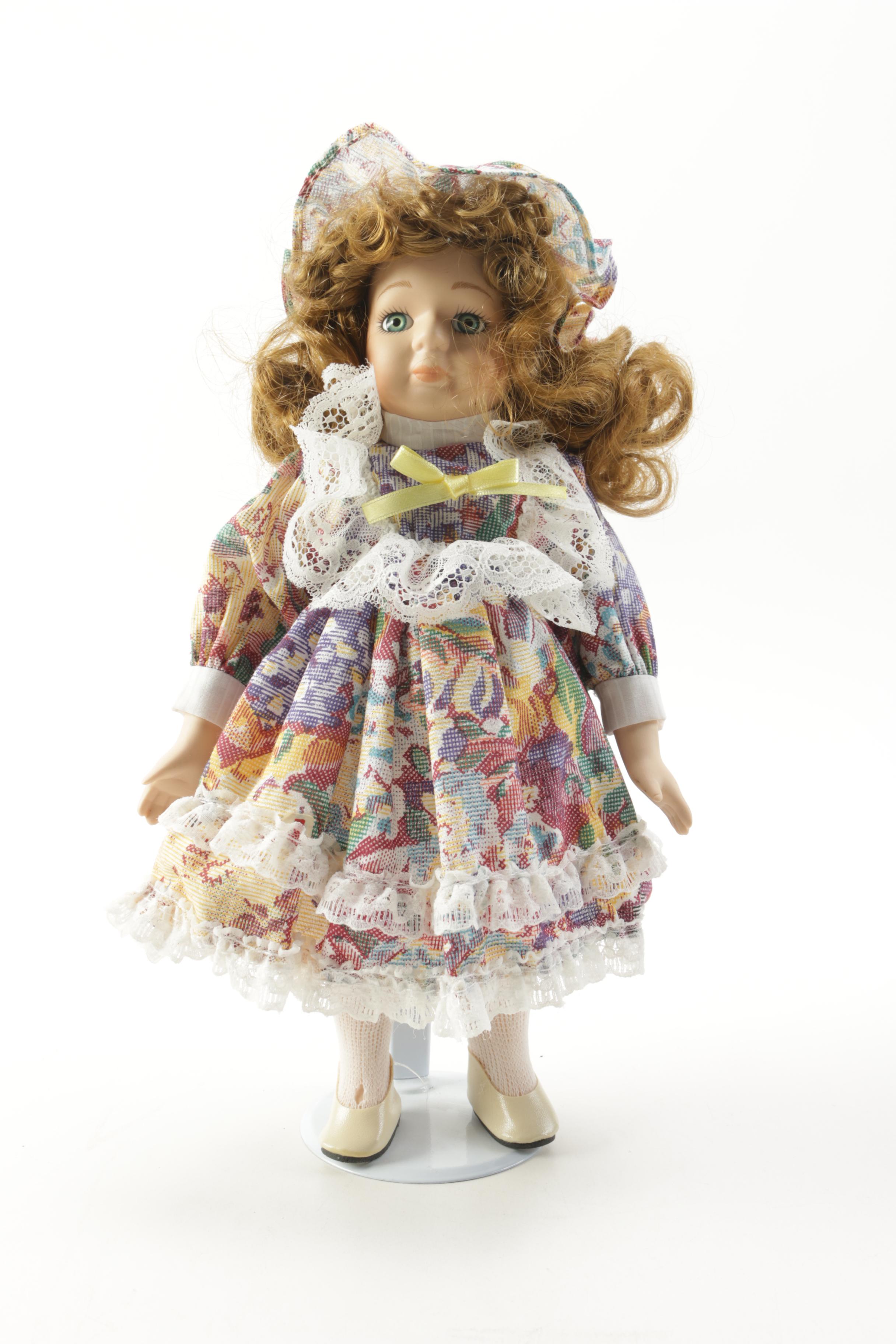 Set of Porcelain Dolls