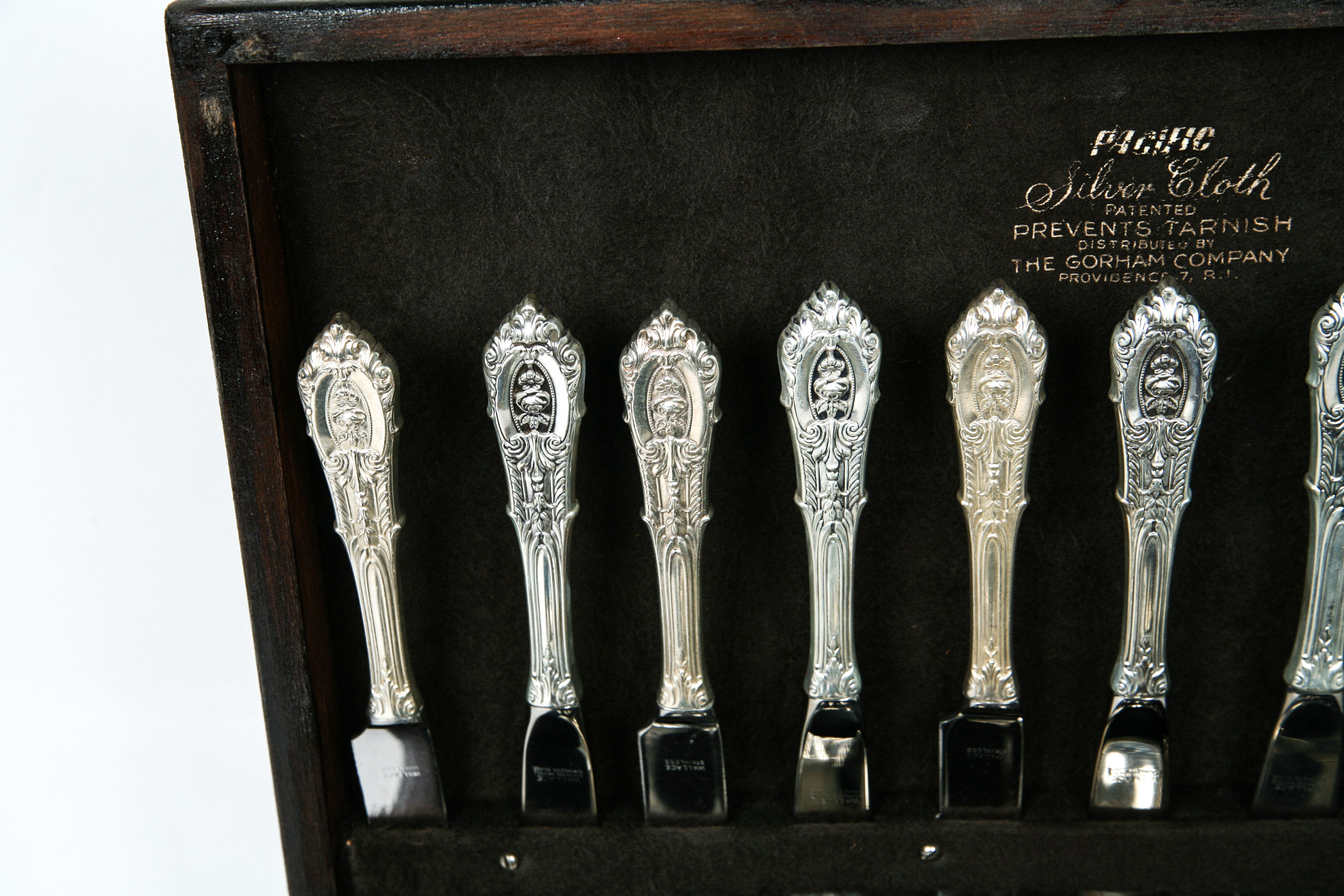 Set of Wallace Sterling Silver Flatware in "Rose Point" and More