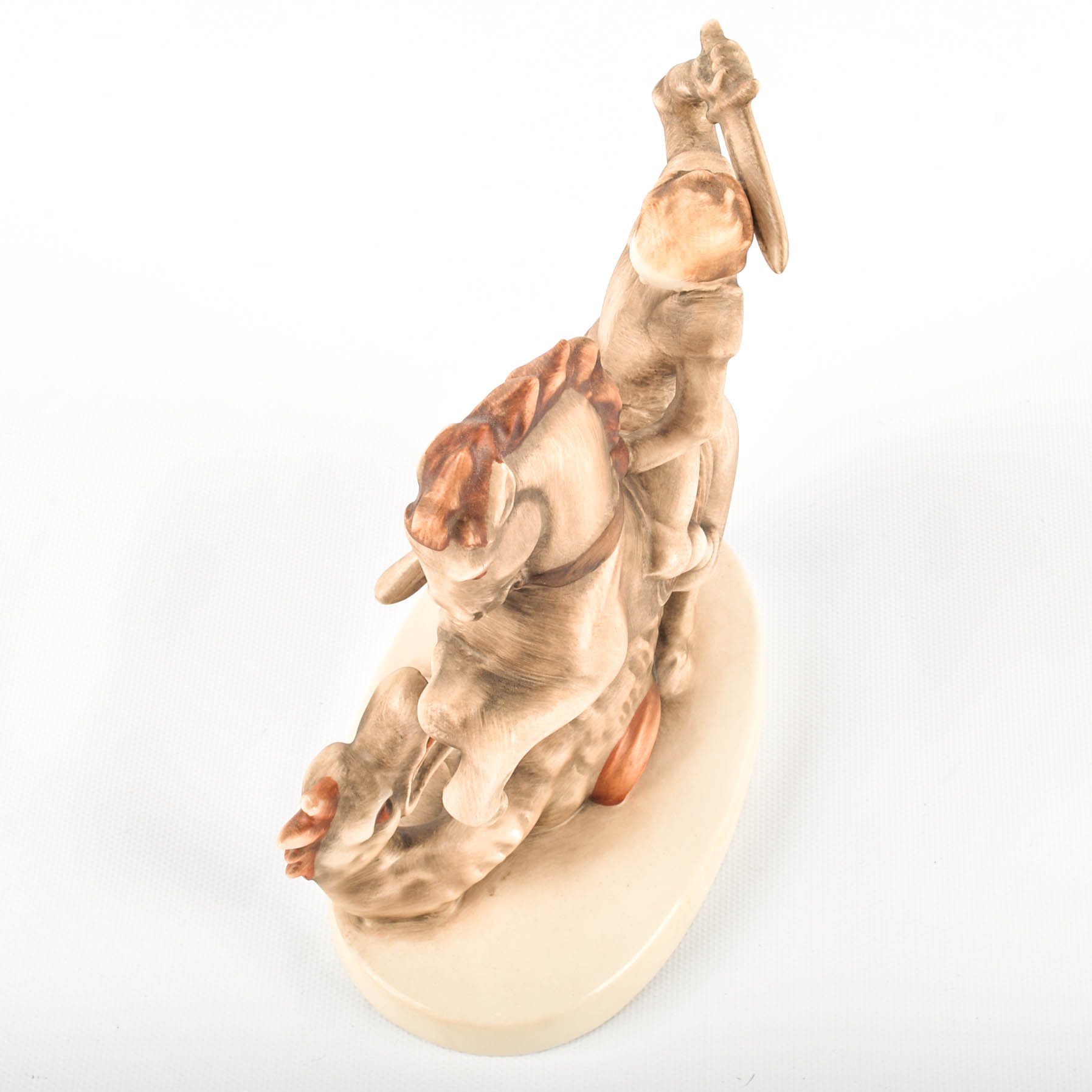 1982 Goebel M.I. Hummel Saint George and Dragon Porcelain Figurine