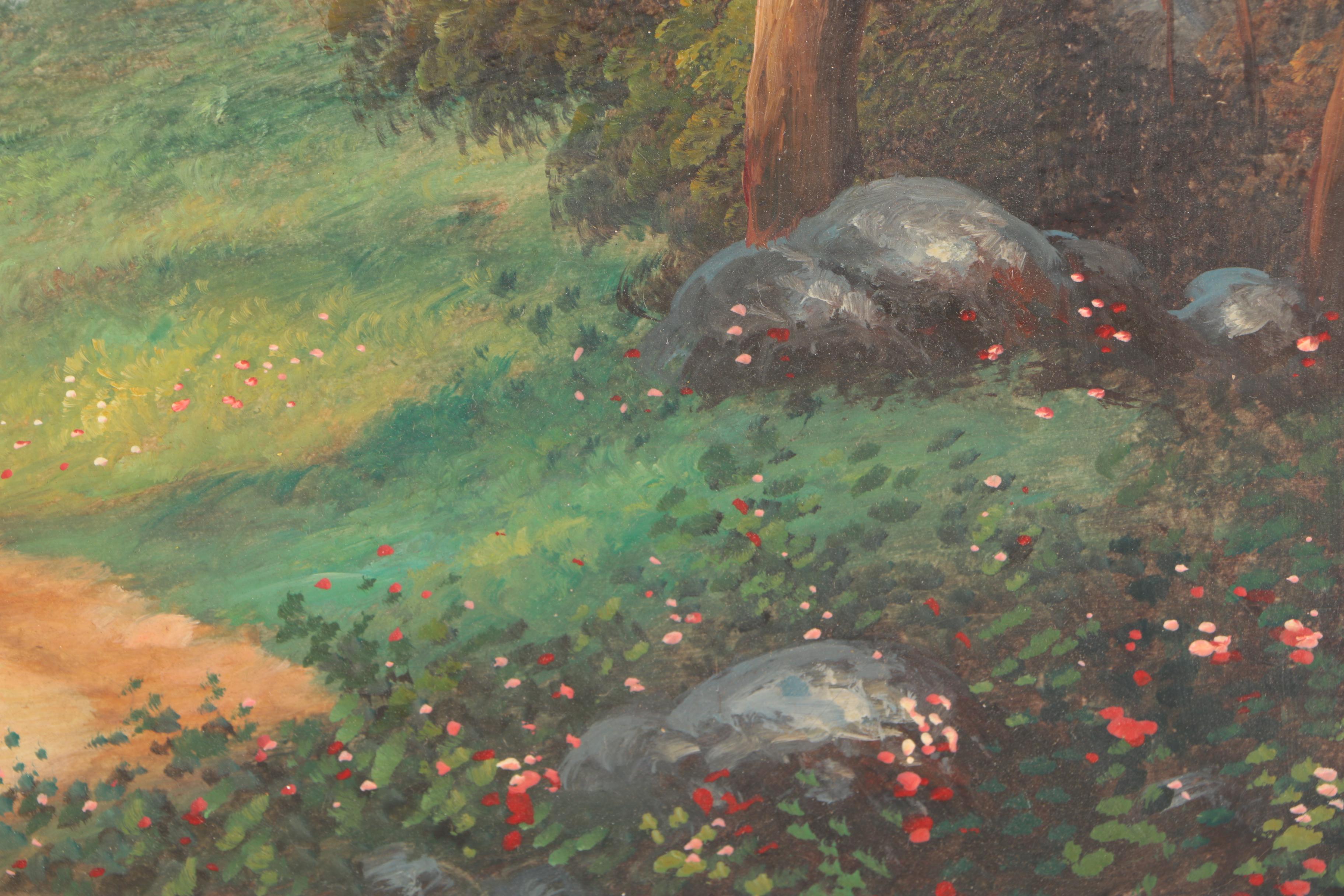 Robbins Original Oil Painting "Landscape"