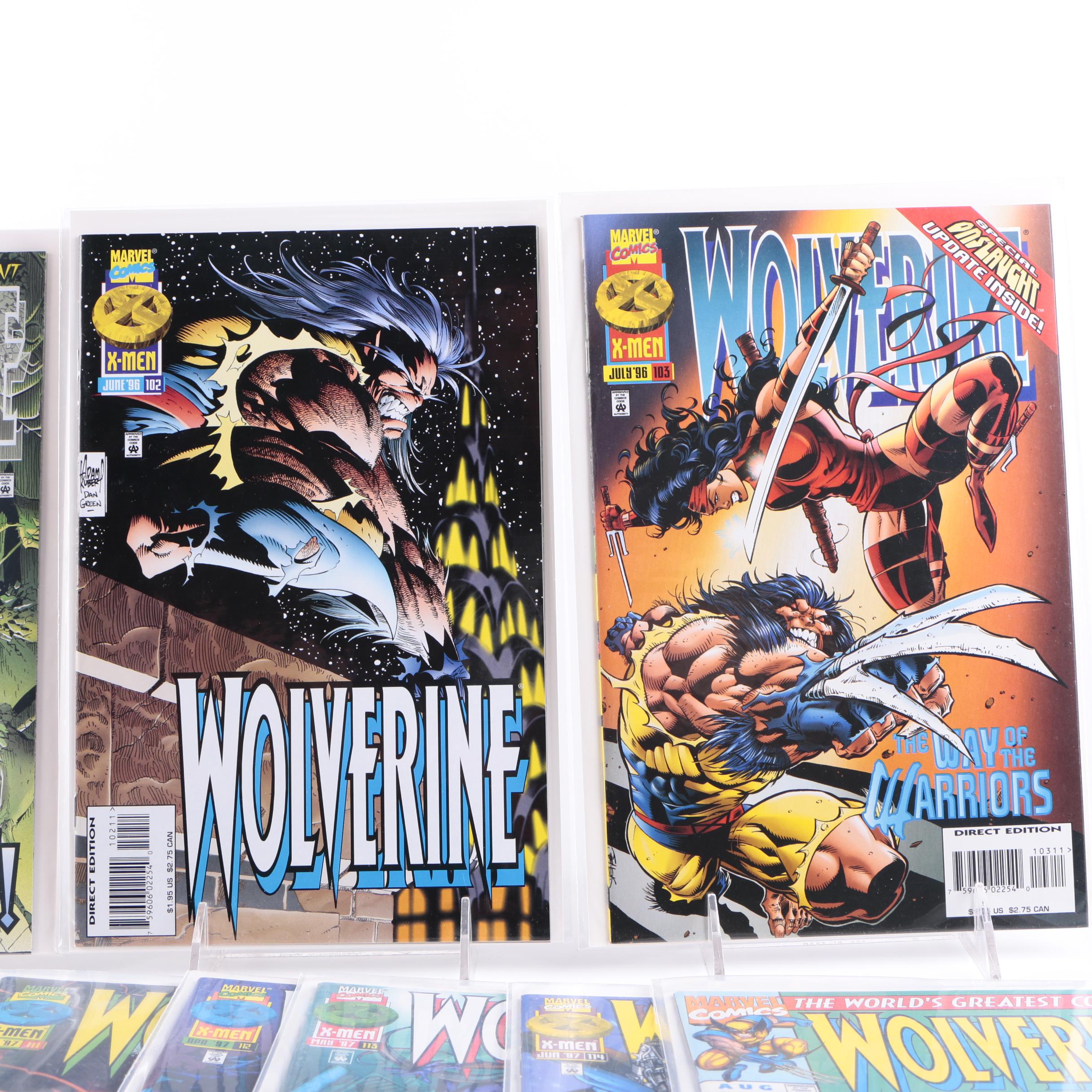 "Wolverine" Series 1 Issues 100-120