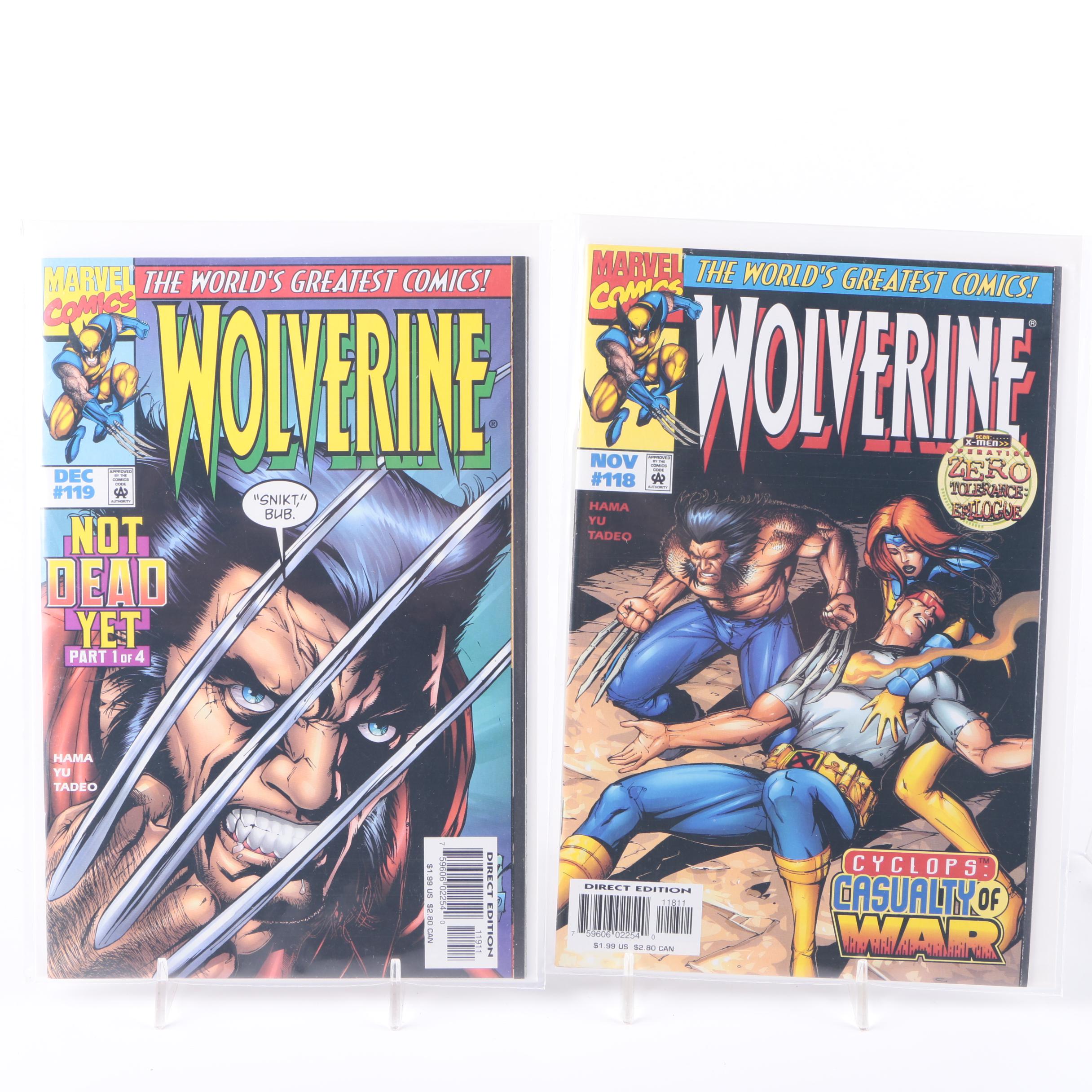 "Wolverine" Series 1 Issues 100-120