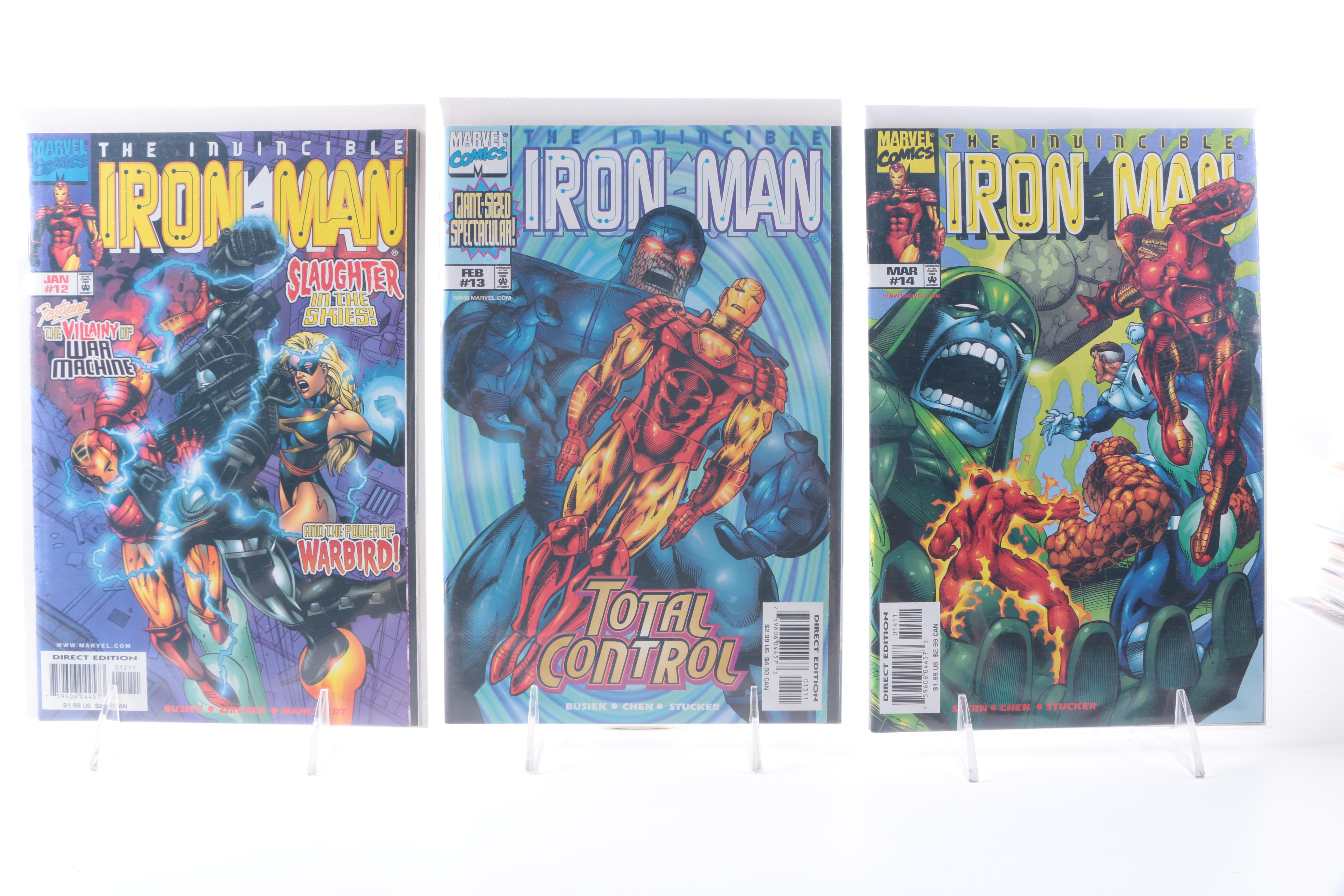 Sequential Set of Modern Age "Iron Man" Comics