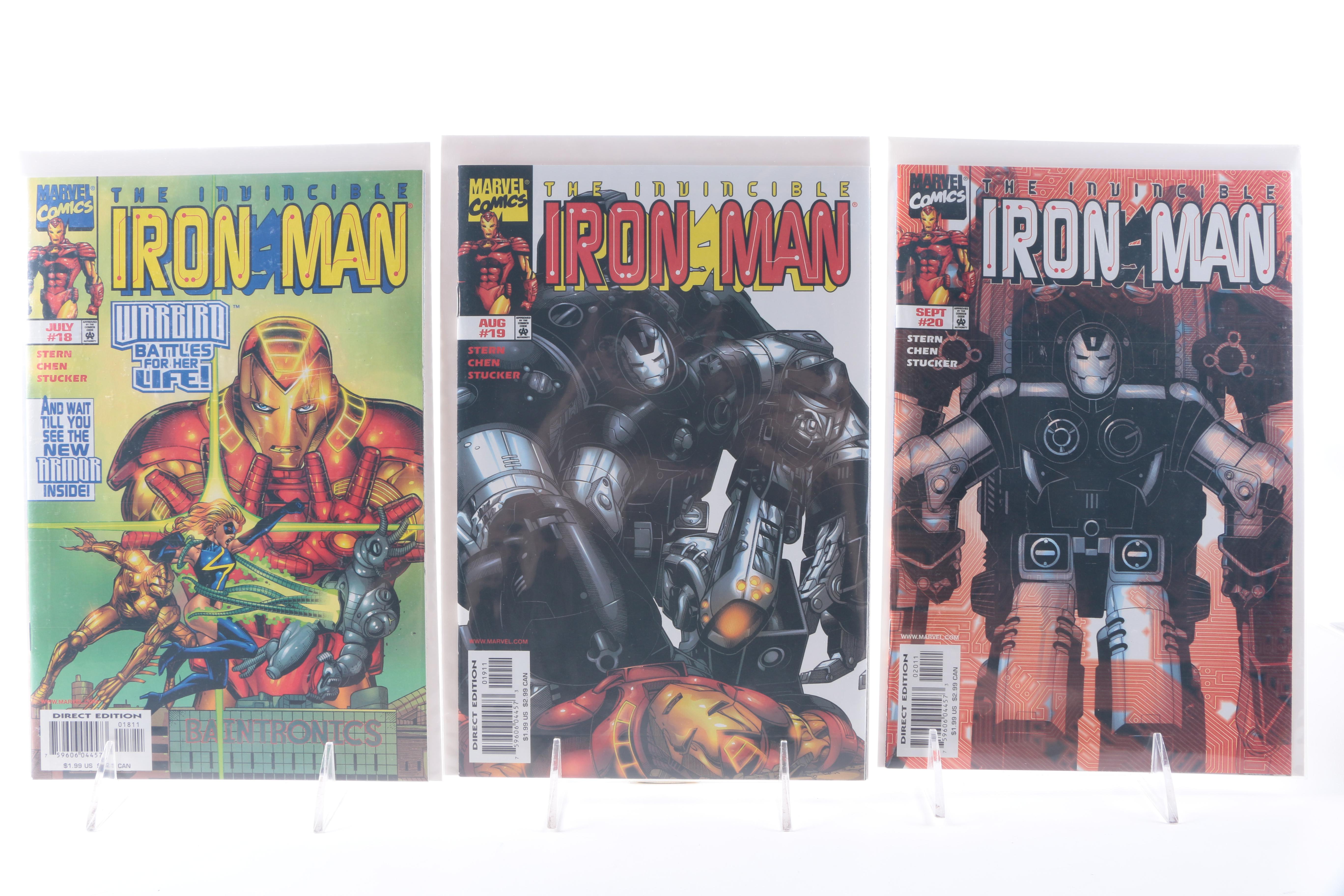Sequential Set of Modern Age "Iron Man" Comics