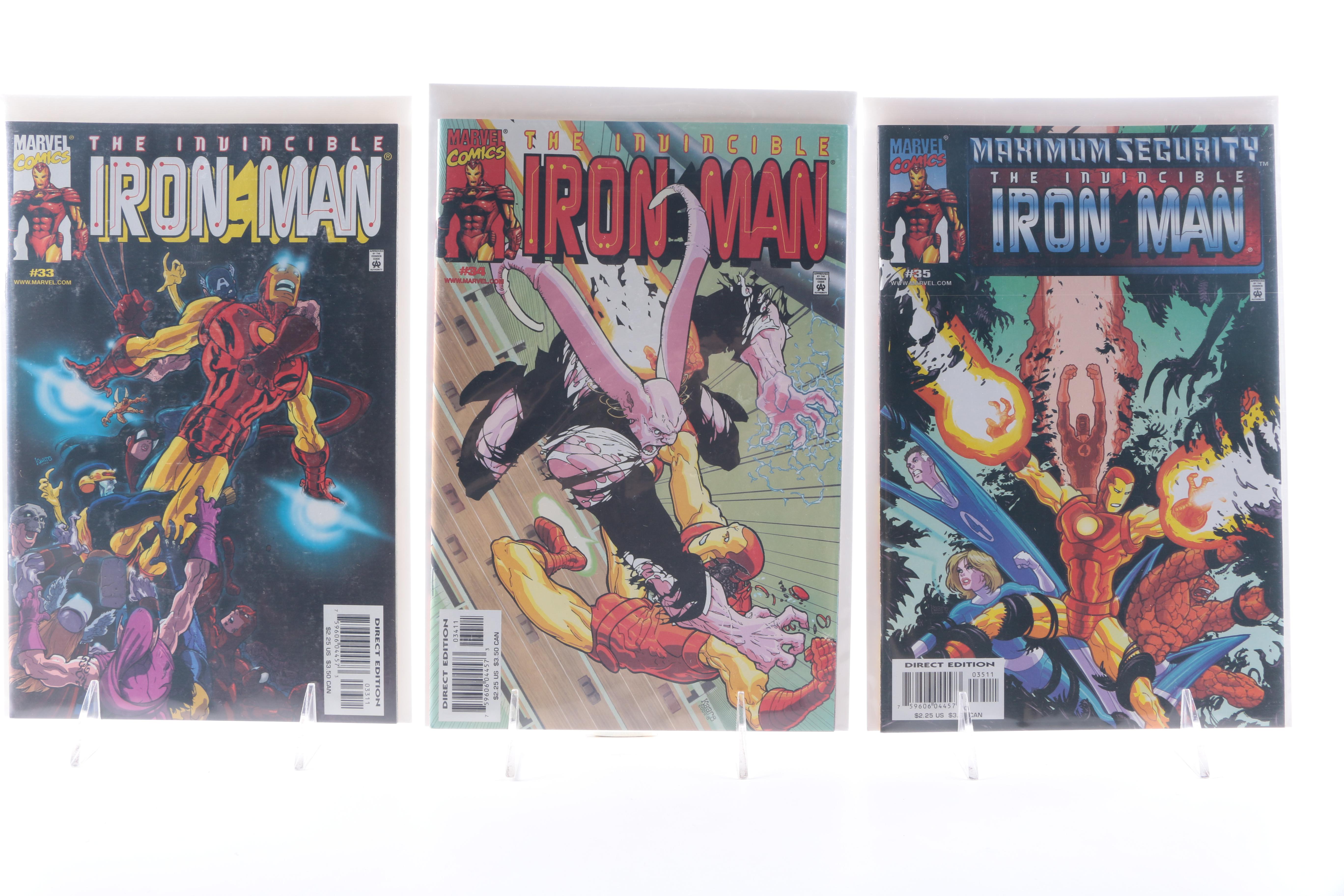Sequential Set of Modern Age "Iron Man" Comics
