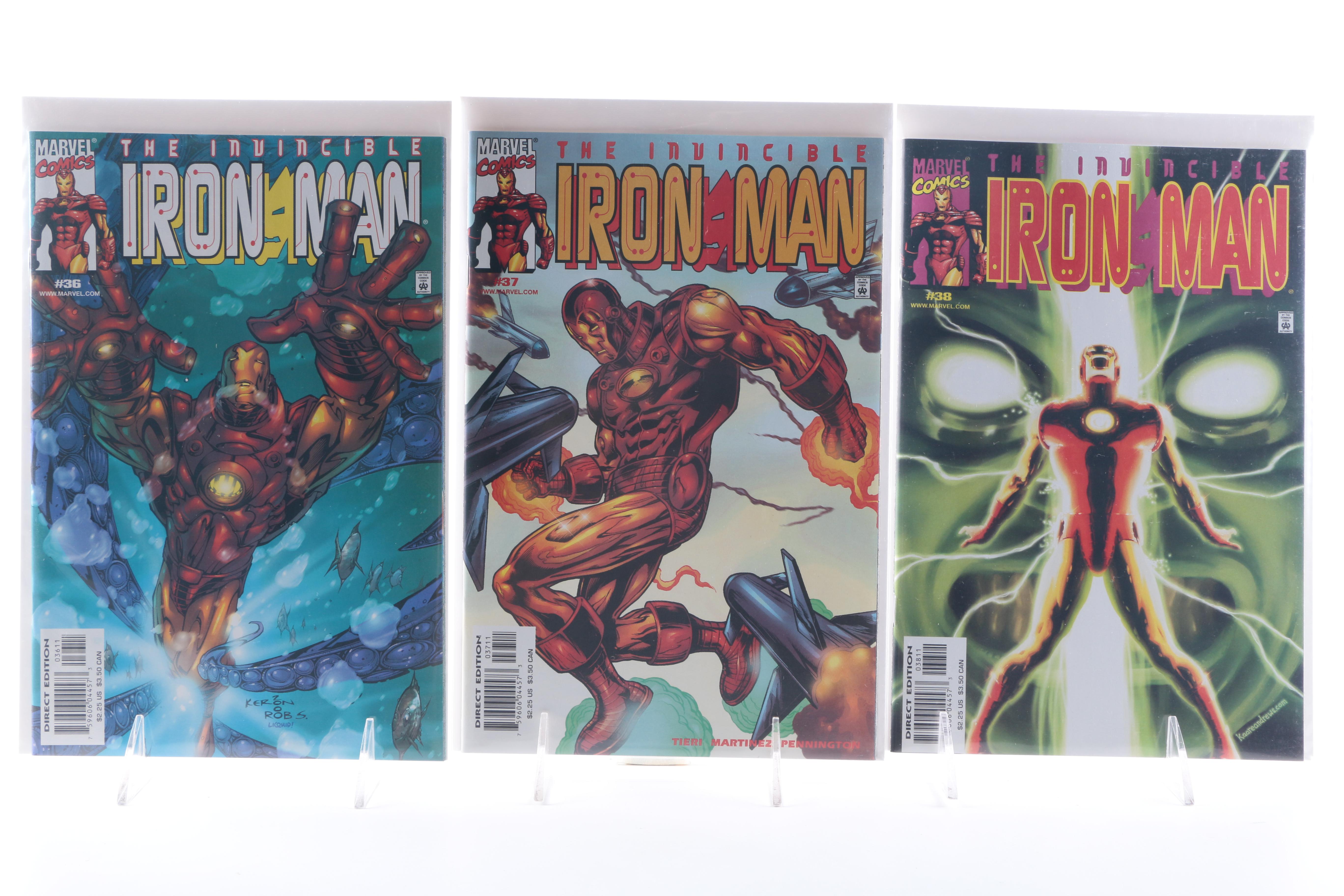 Sequential Set of Modern Age "Iron Man" Comics
