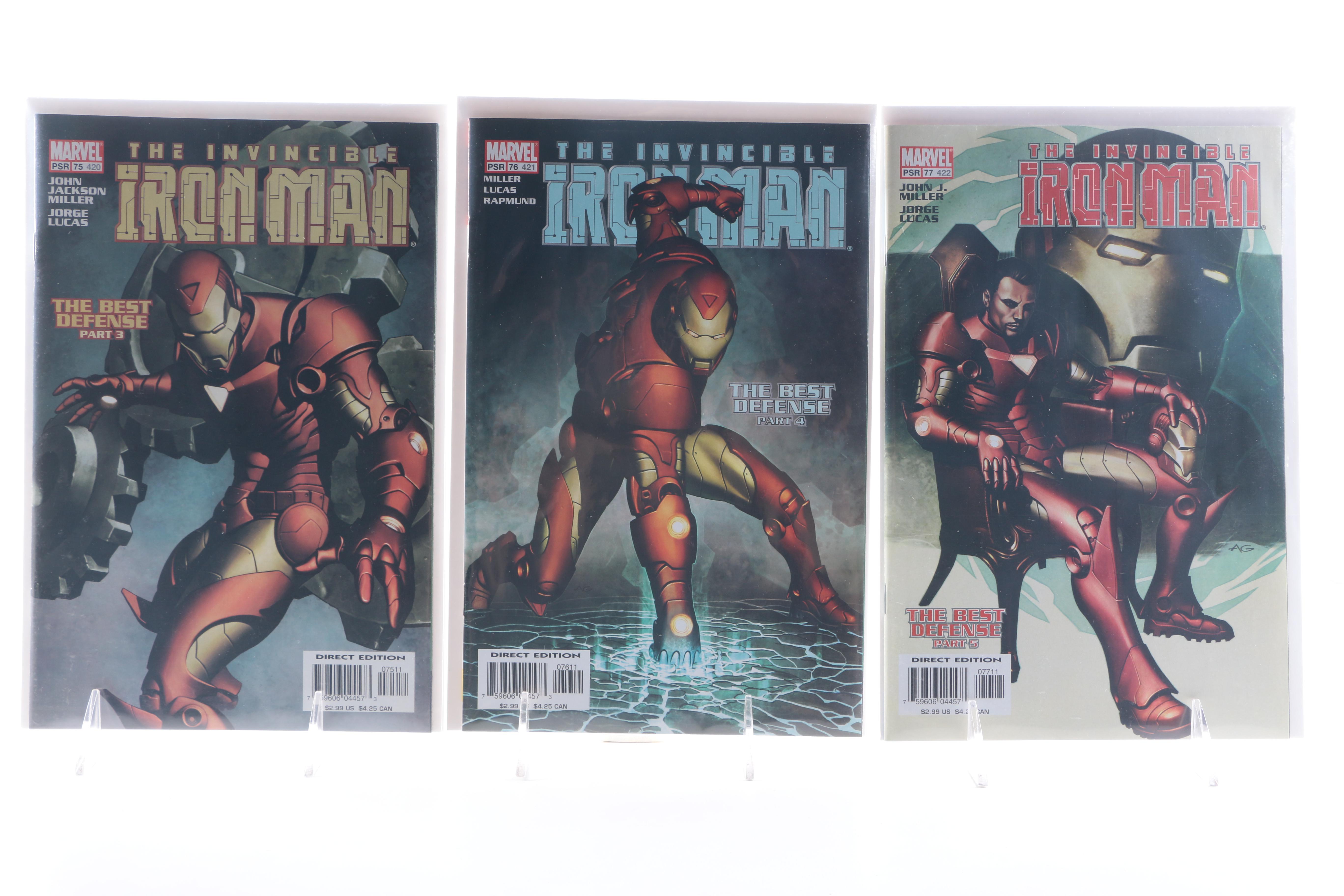 Sequential Set of Modern Age "Iron Man" Comics