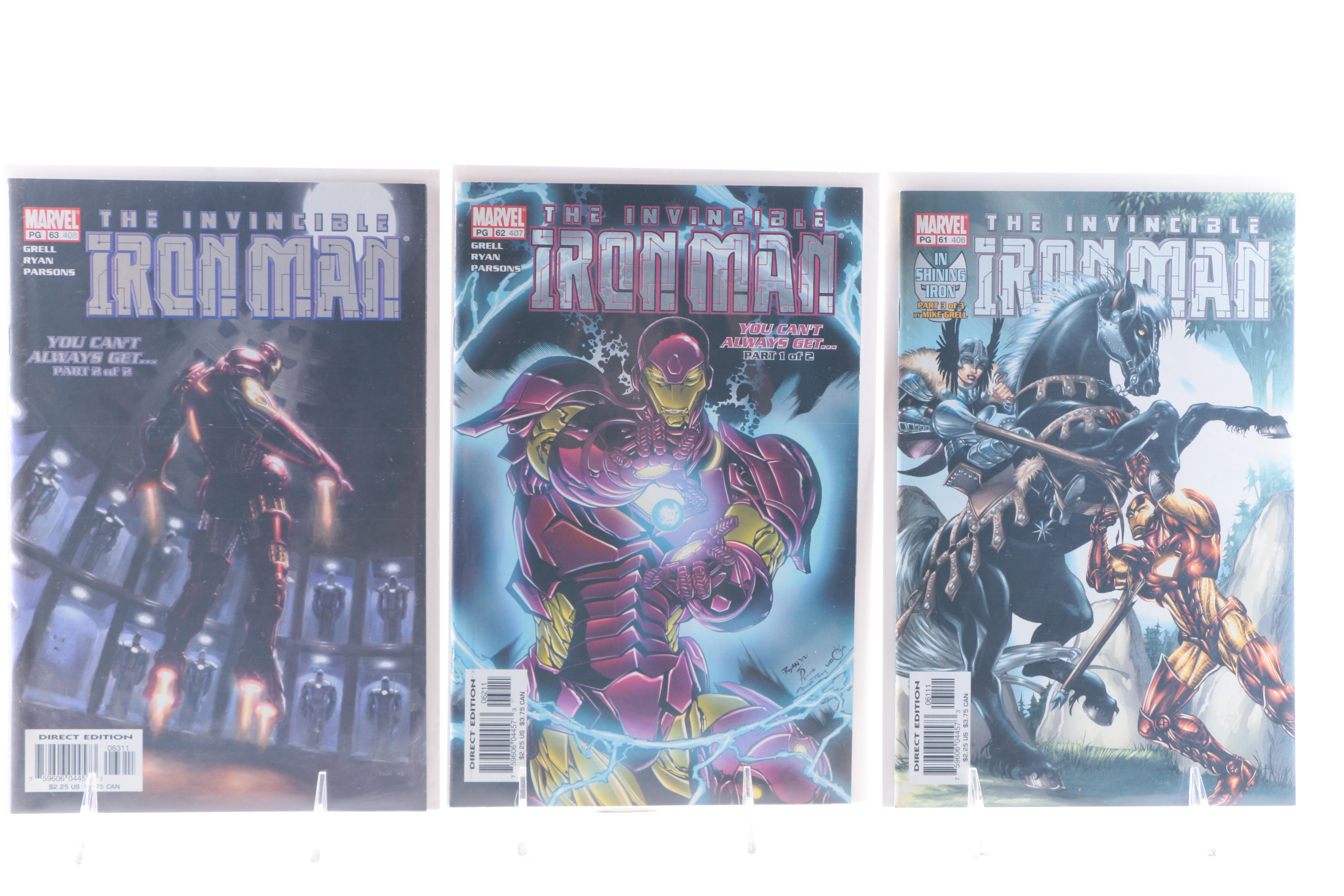 Sequential Set of Modern Age "Iron Man" Comics