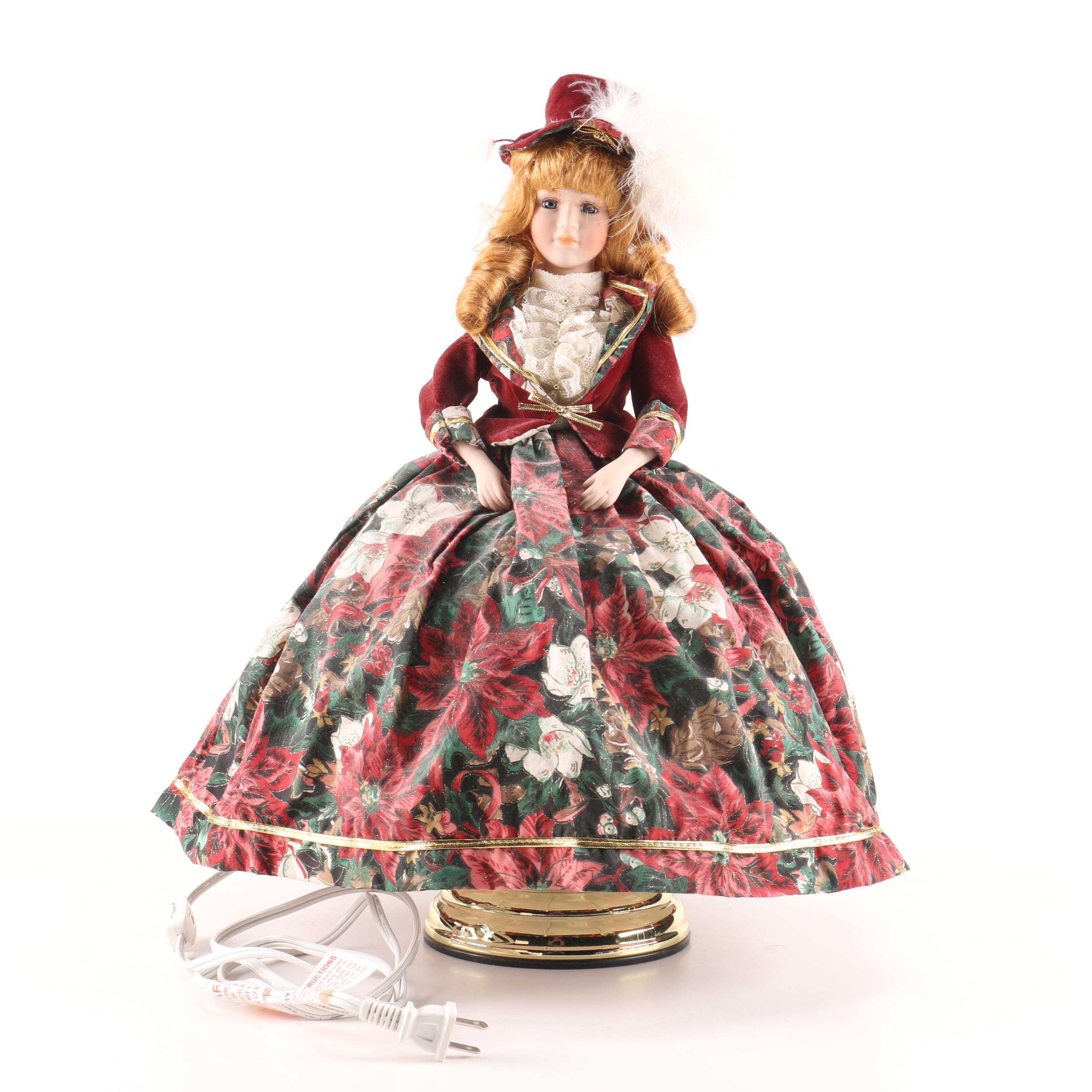 Porcelain Doll Light Fixture