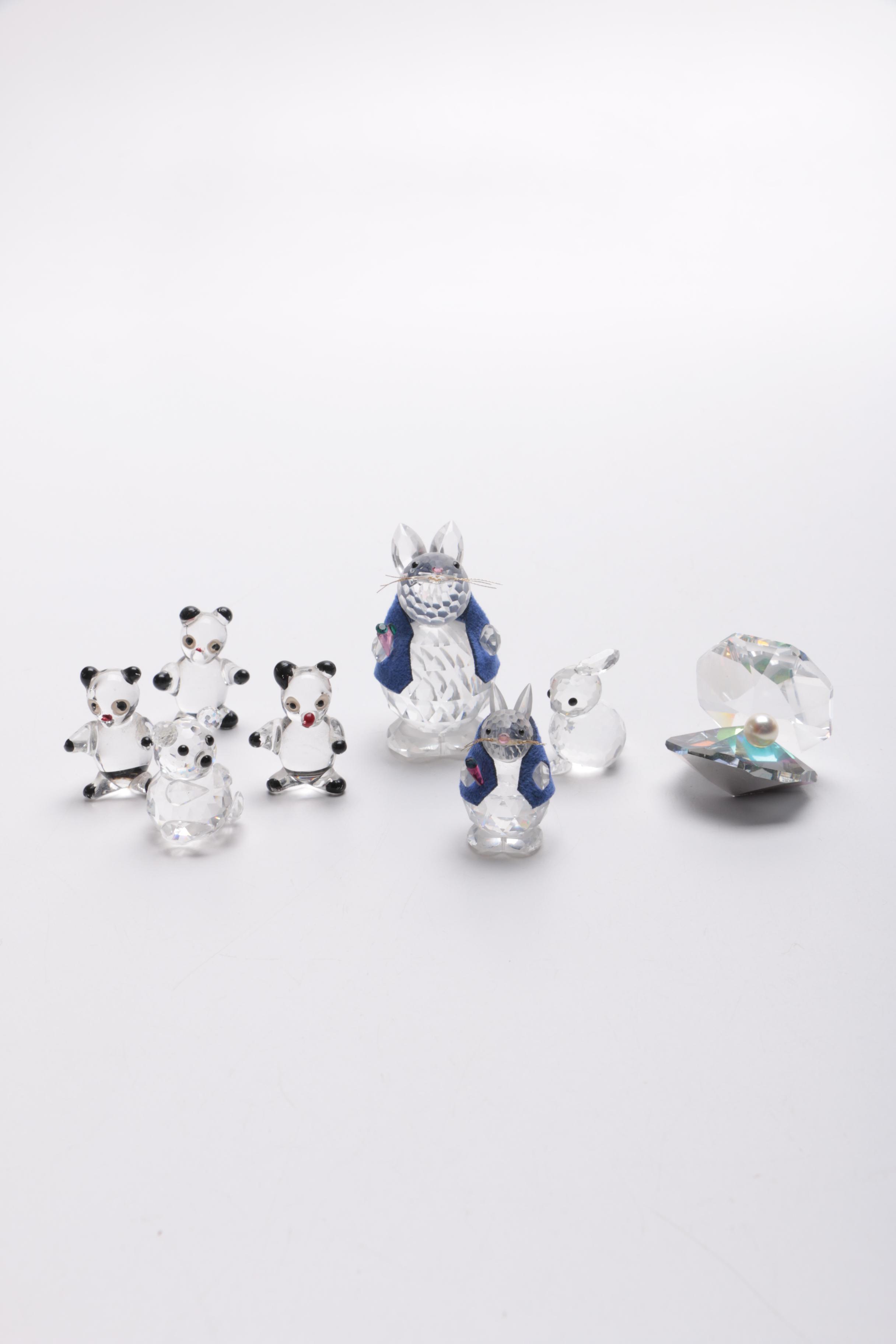 Swarovski Silver Crystal Figurines