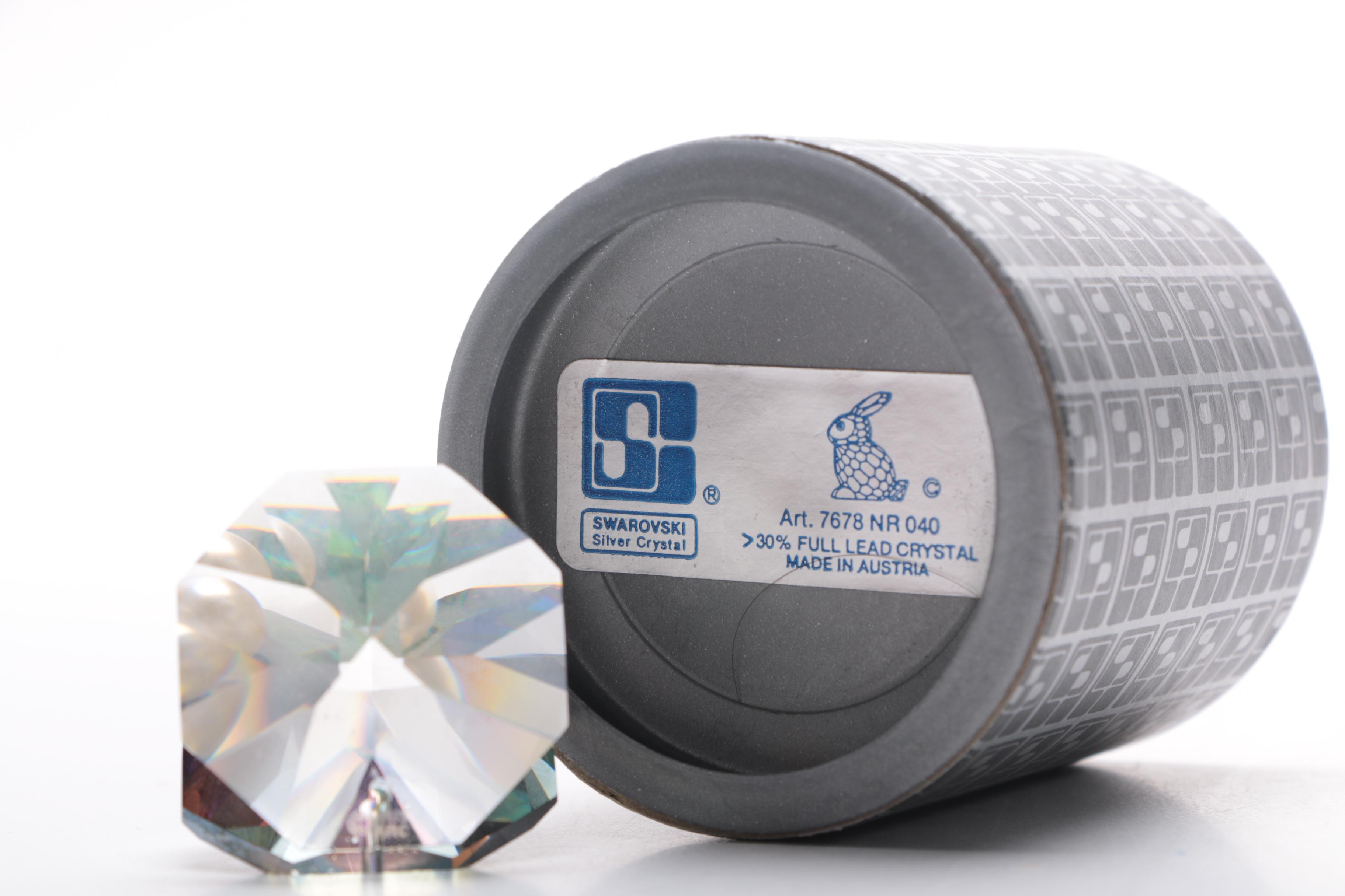 Swarovski Silver Crystal Figurines