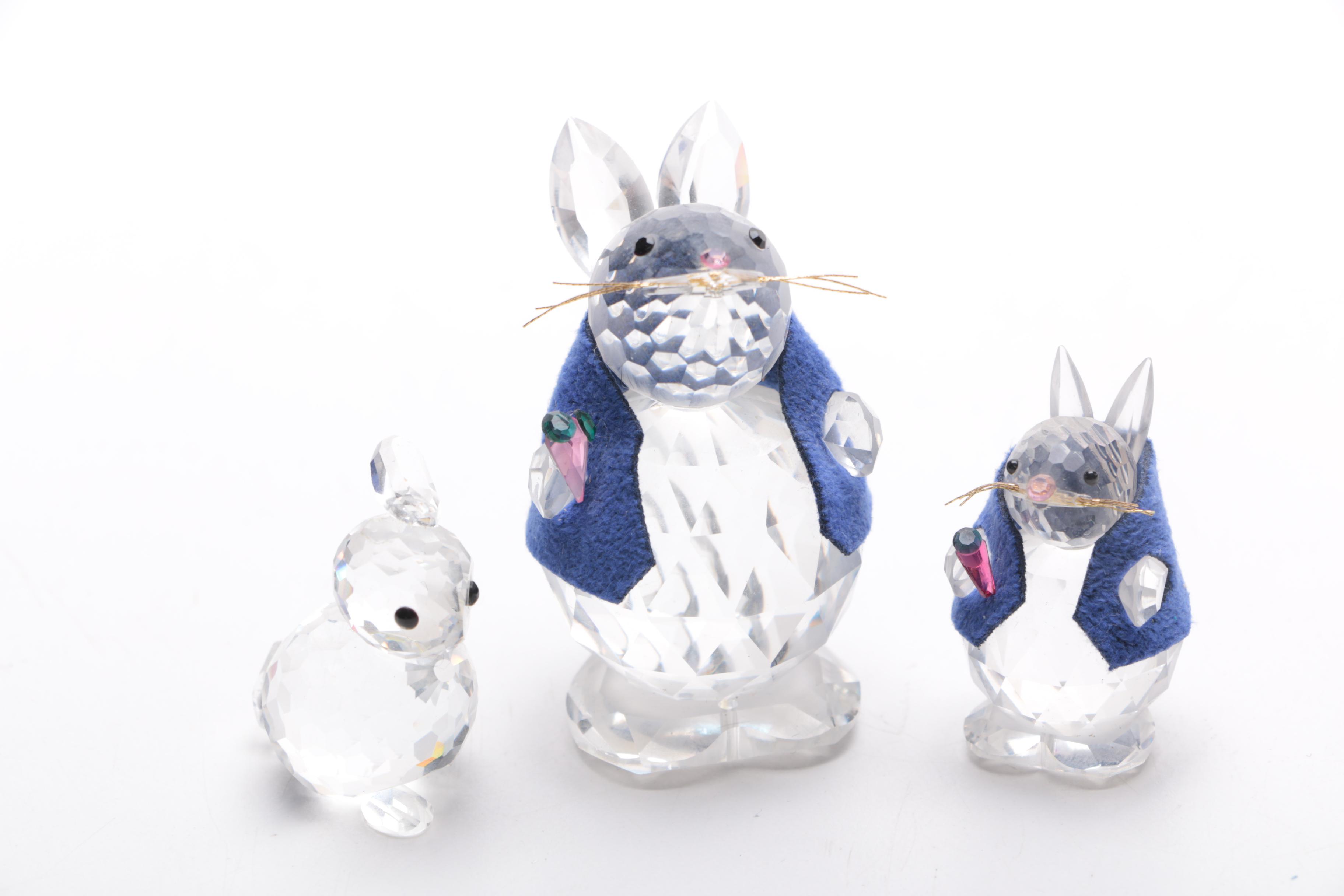 Swarovski Silver Crystal Figurines