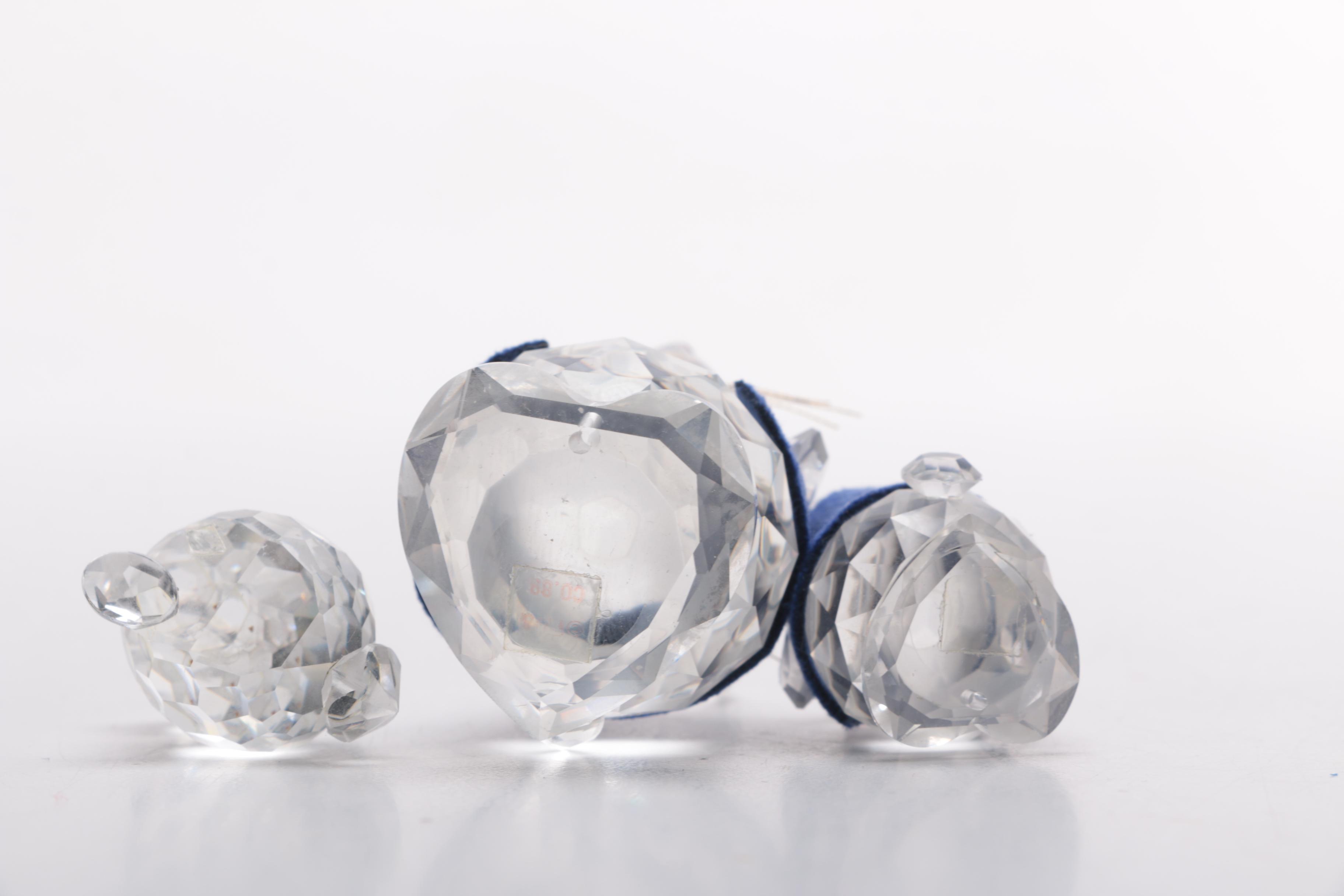 Swarovski Silver Crystal Figurines