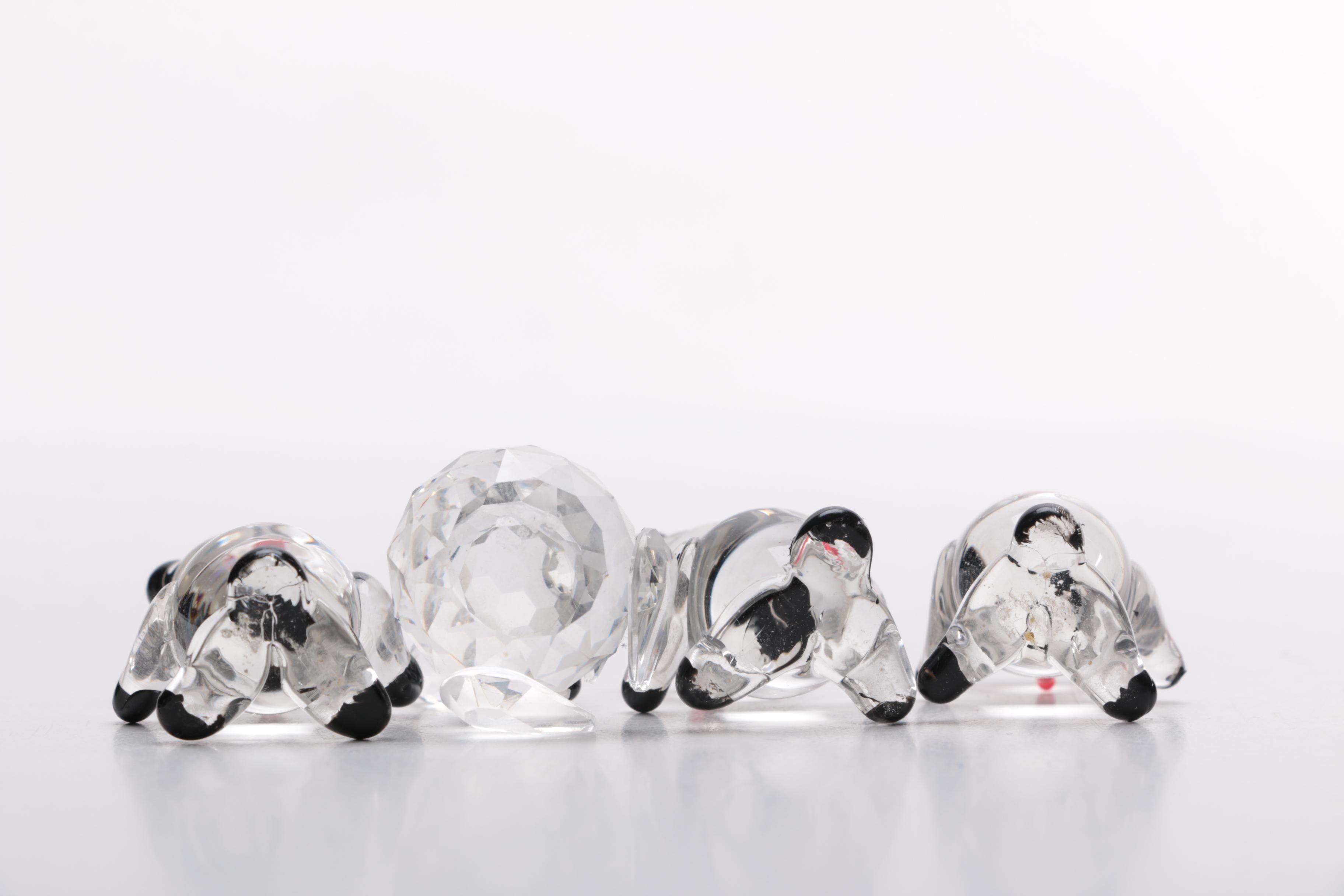 Swarovski Silver Crystal Figurines