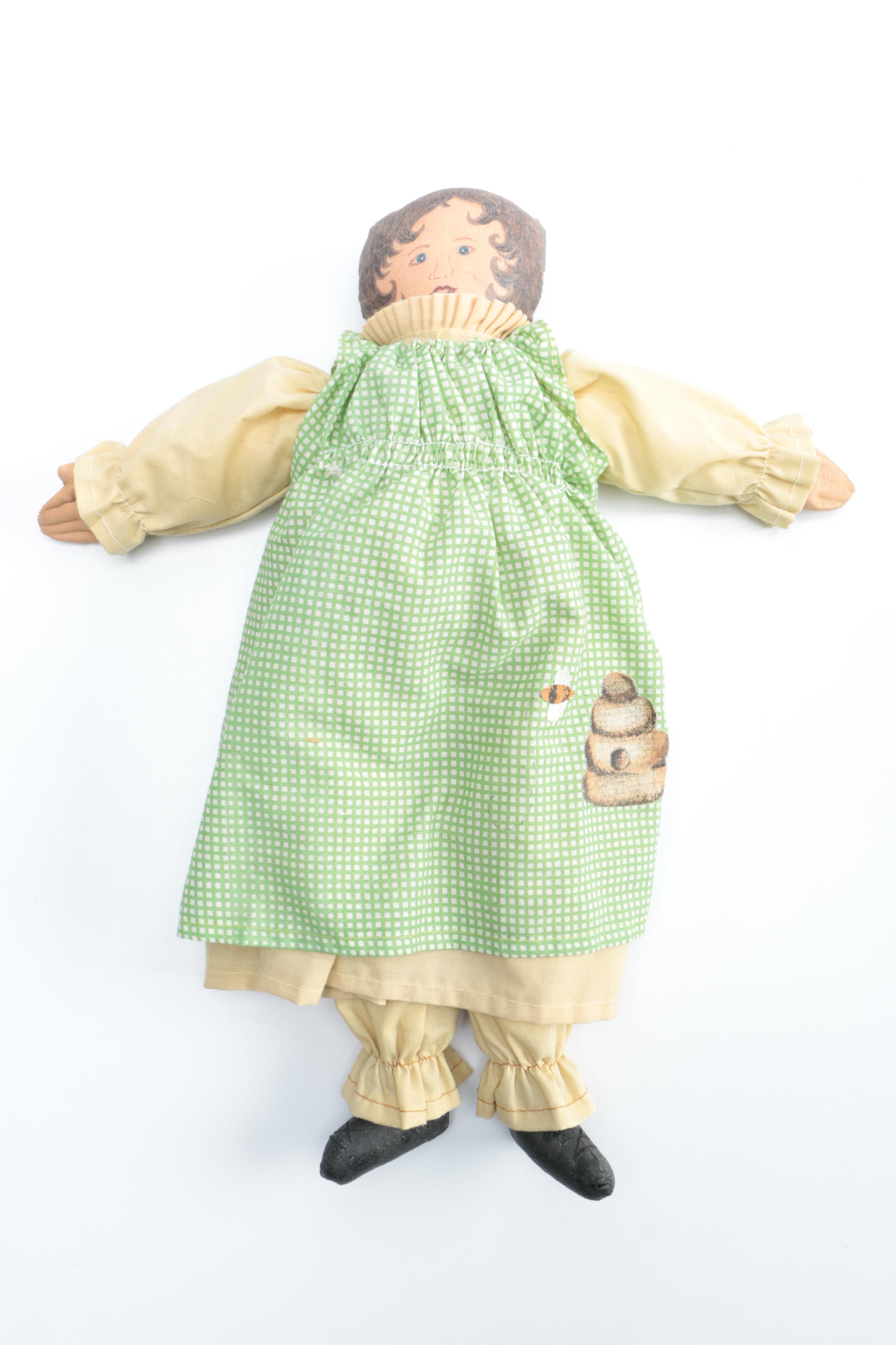 Vintage Composite and Cloth Dolls