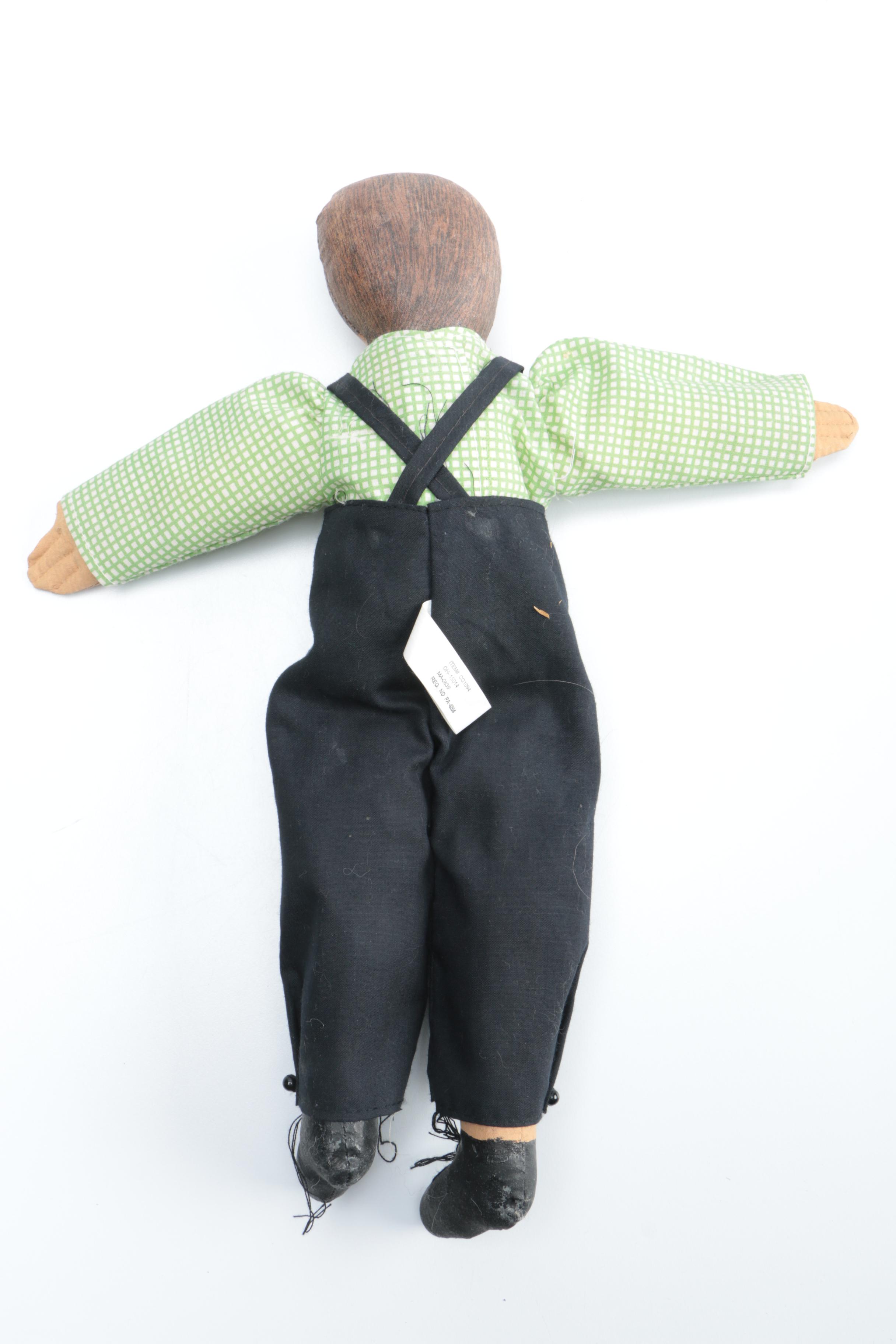 Vintage Composite and Cloth Dolls