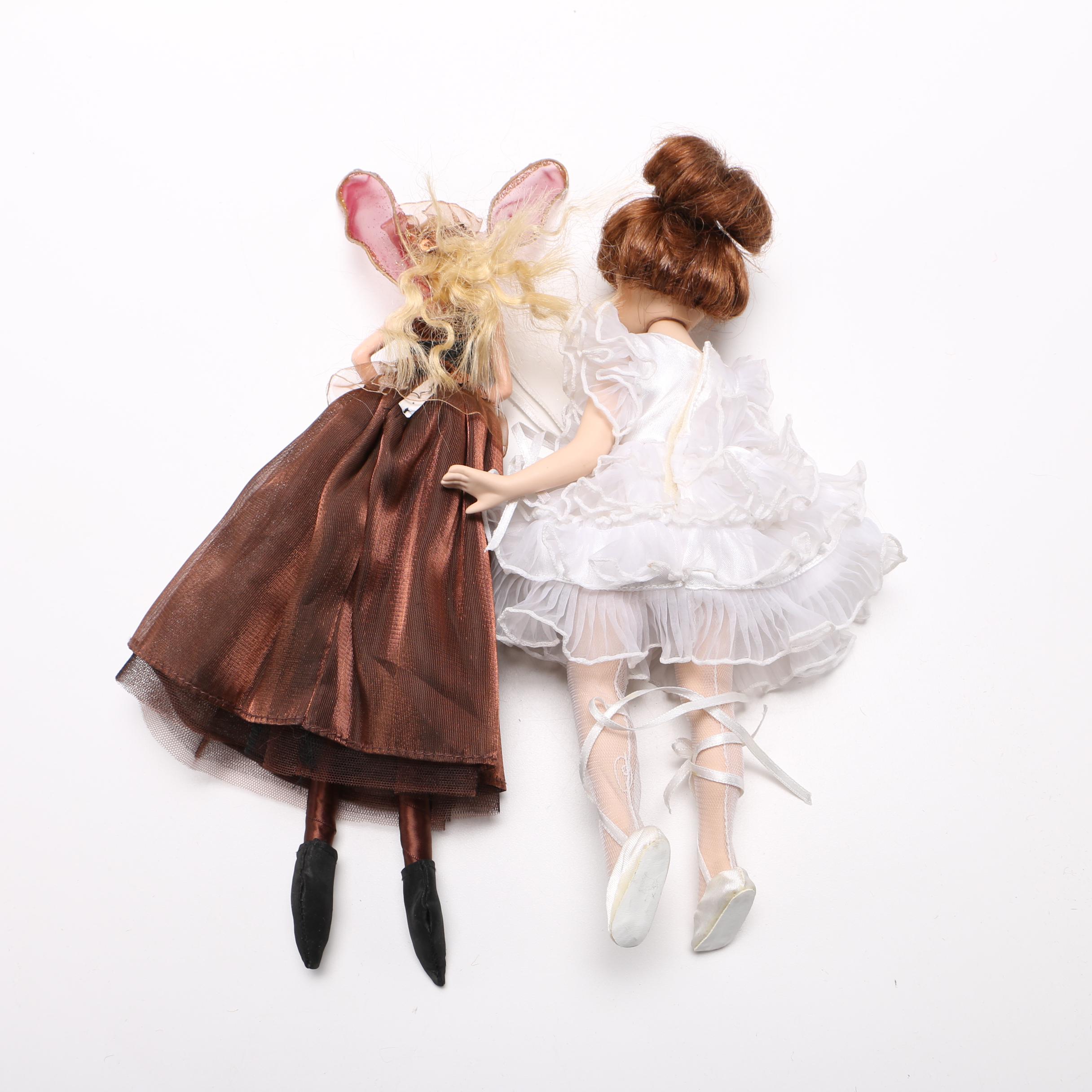 Porcelain and Composite Dolls with Betsy McCall Paper Dolls