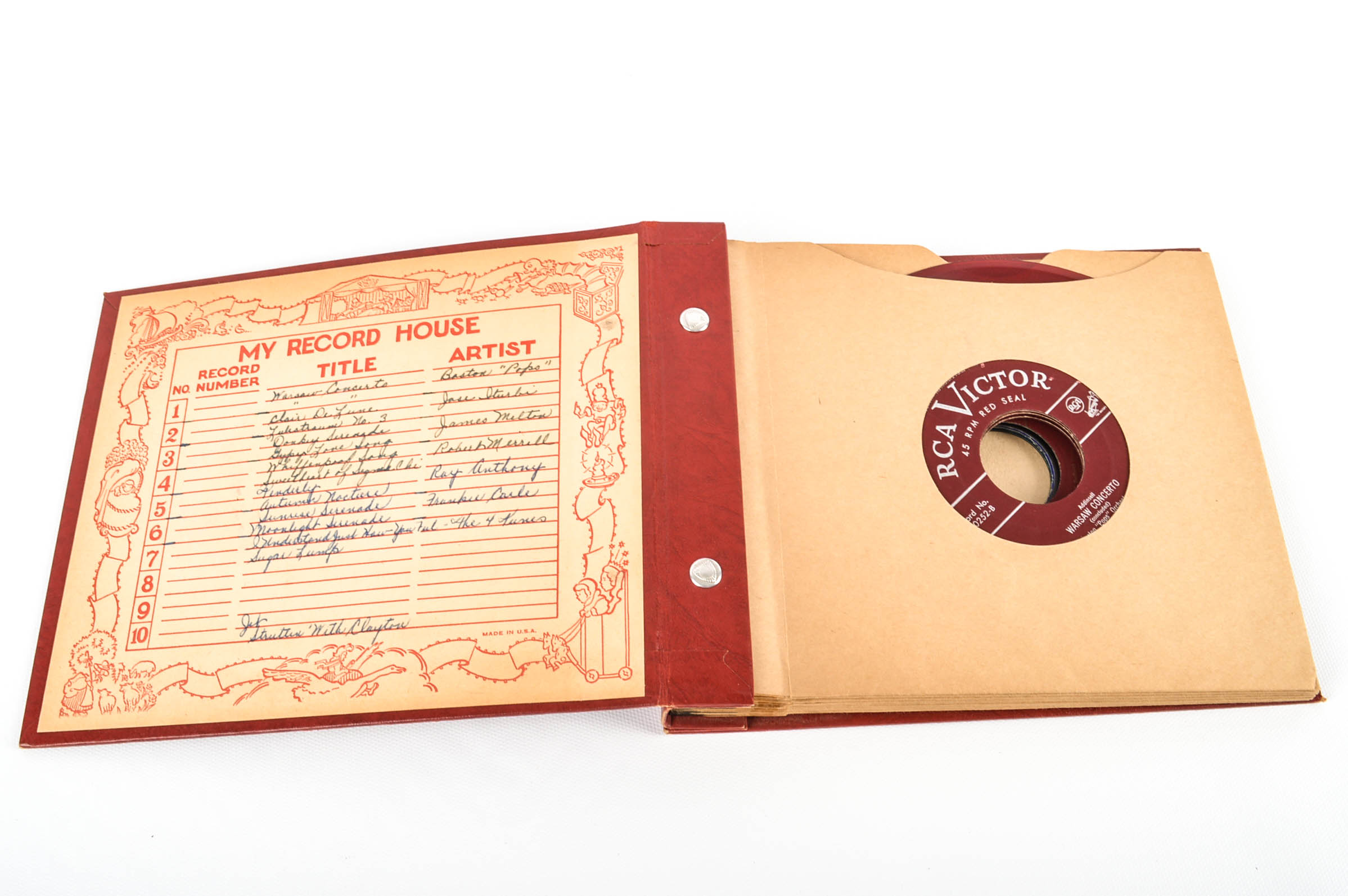 Jazz, Orchestral, Vocalist and Other Mid-Century Records, Cases