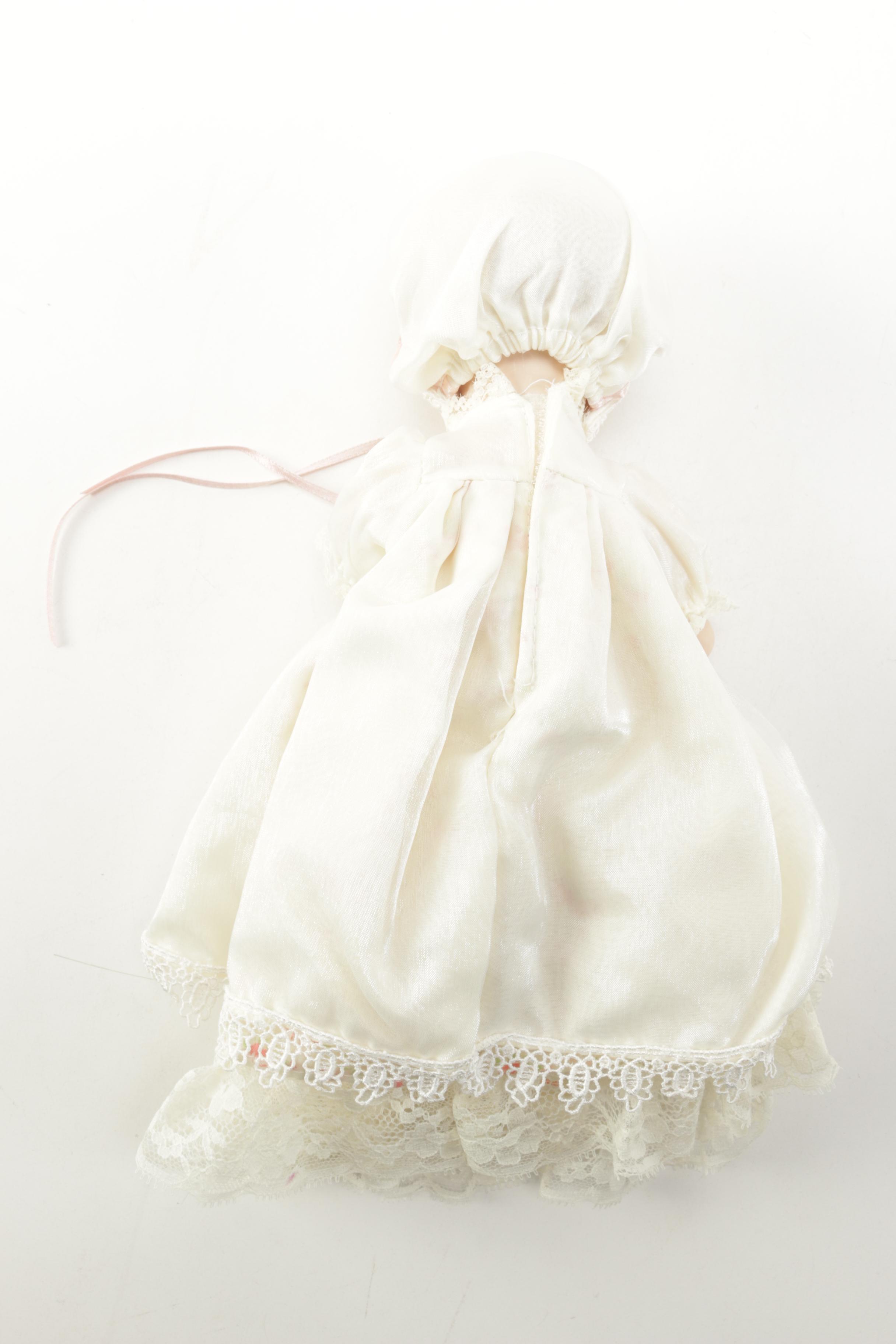 Baby Doll in Rocking Basket