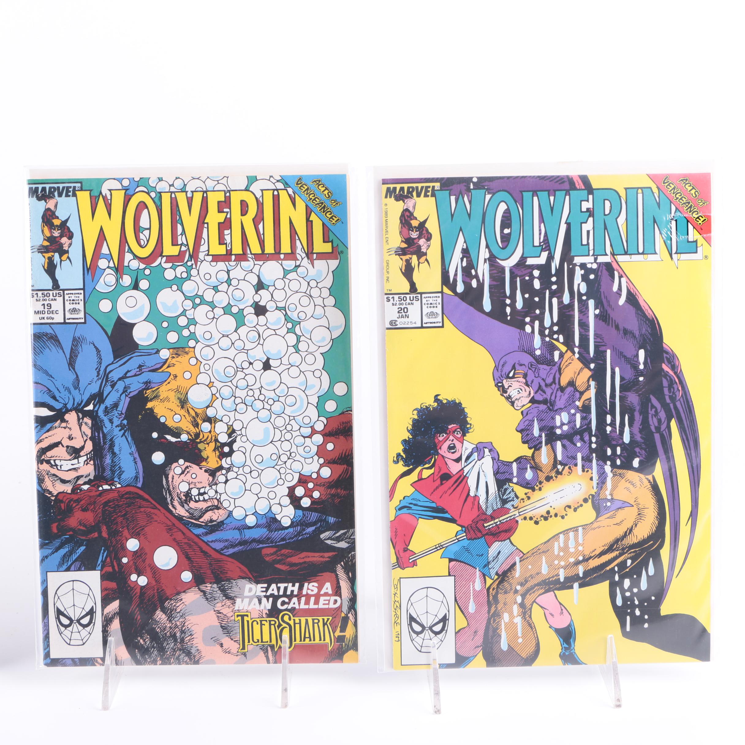 "Wolverine" Series 1 Issues 1-20