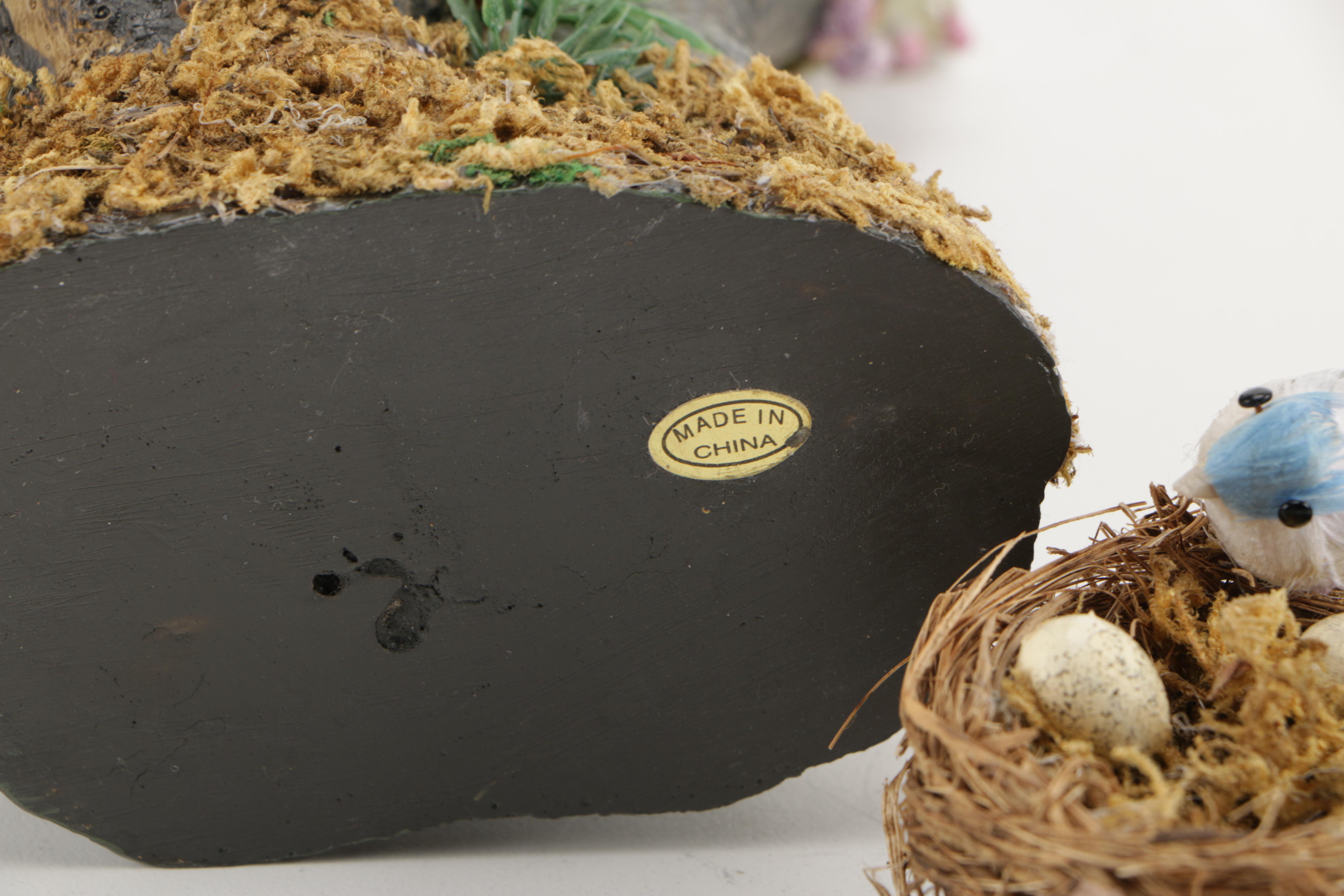 Porcelain Doll With Bird