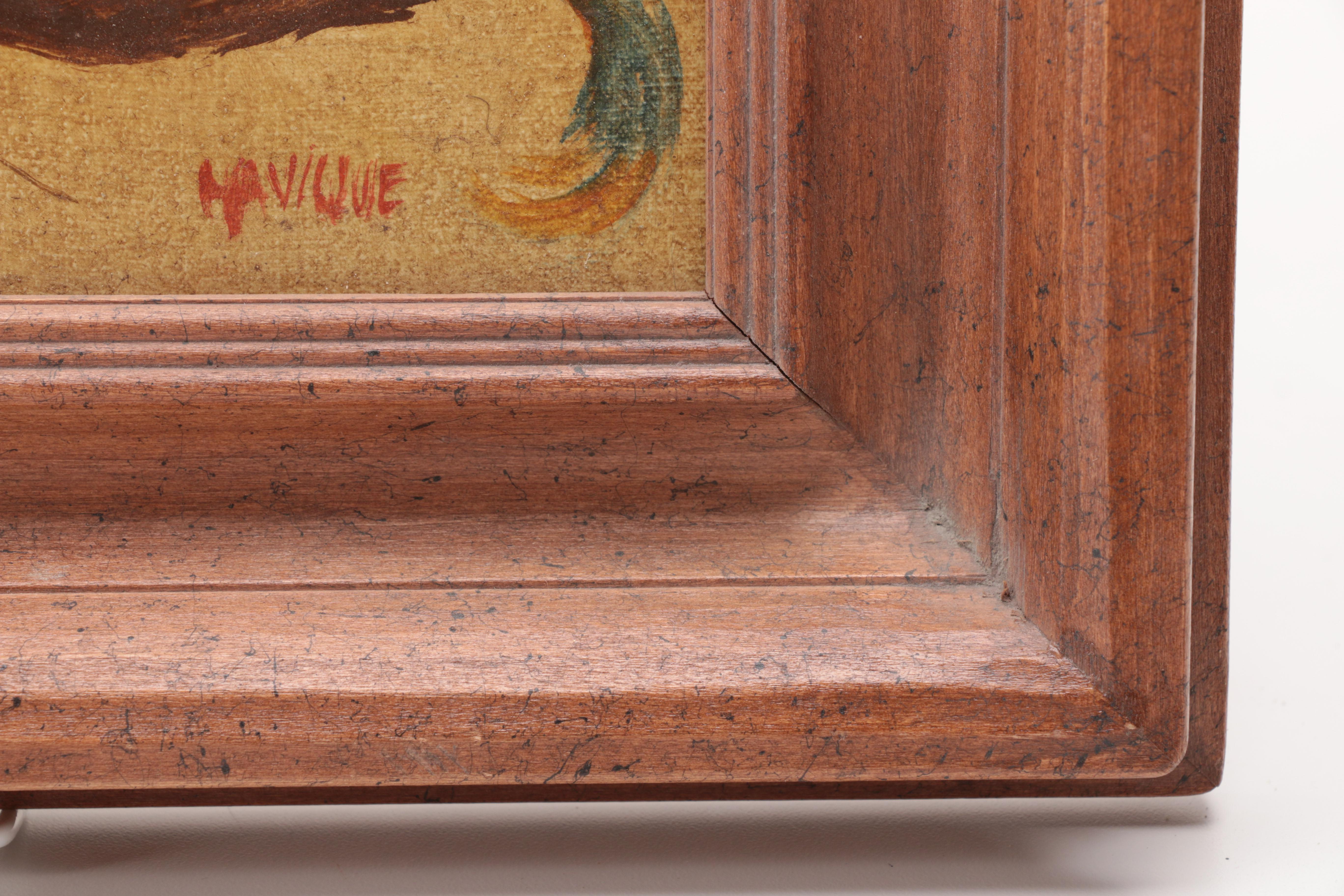 Mavique Oil Painting on Canvas "French Country"