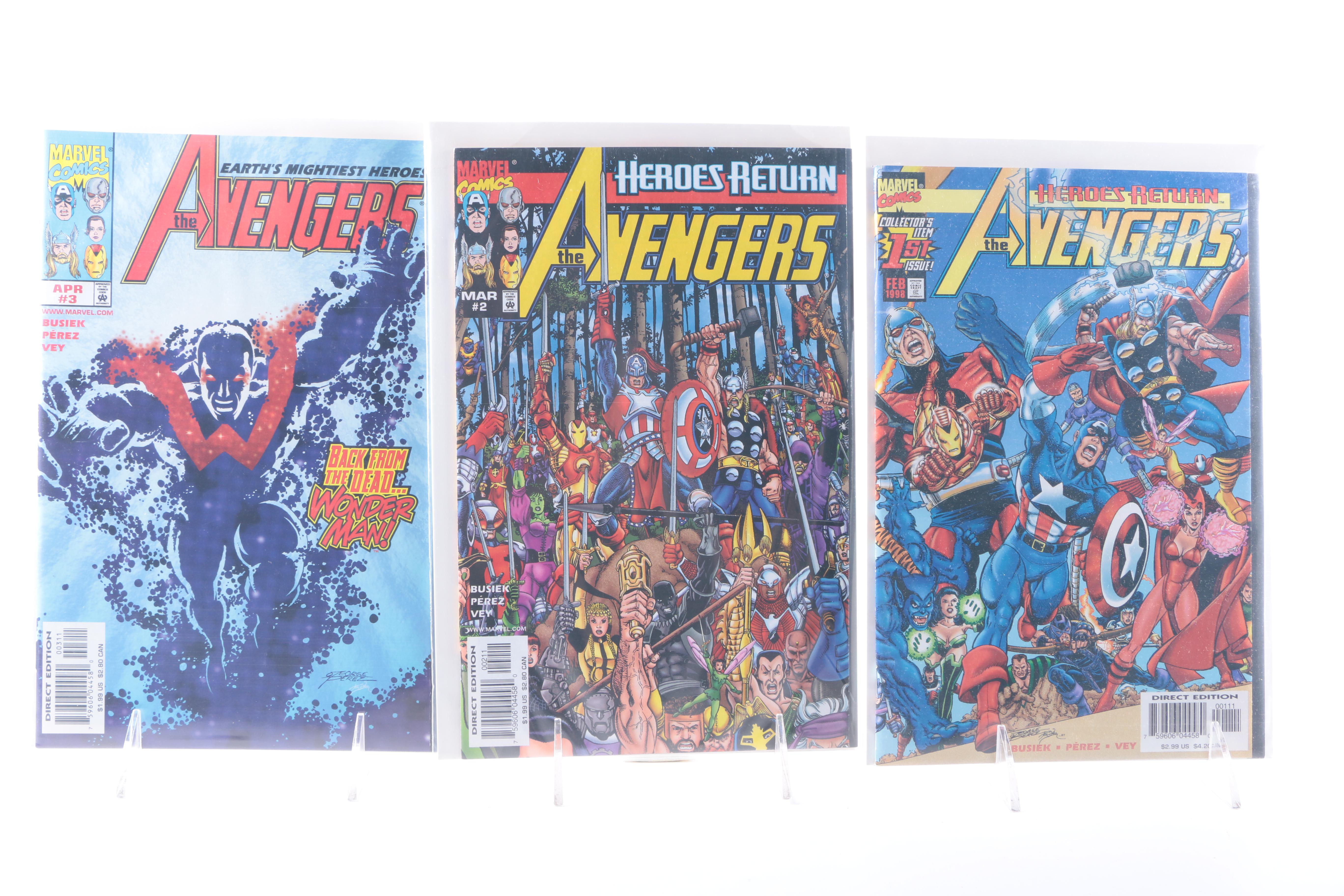 "The Avengers" Series 3 Issues 1-79
