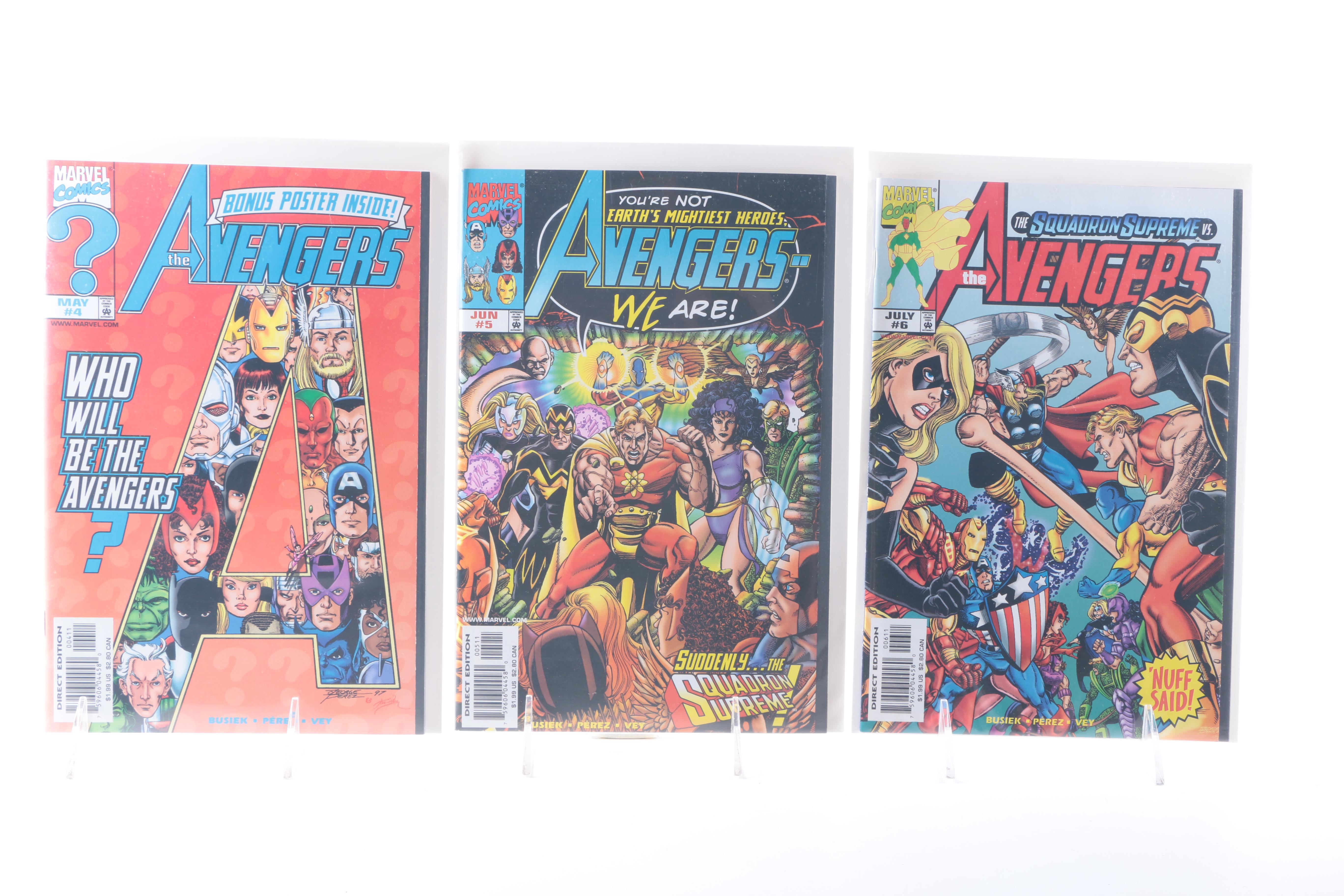 "The Avengers" Series 3 Issues 1-79