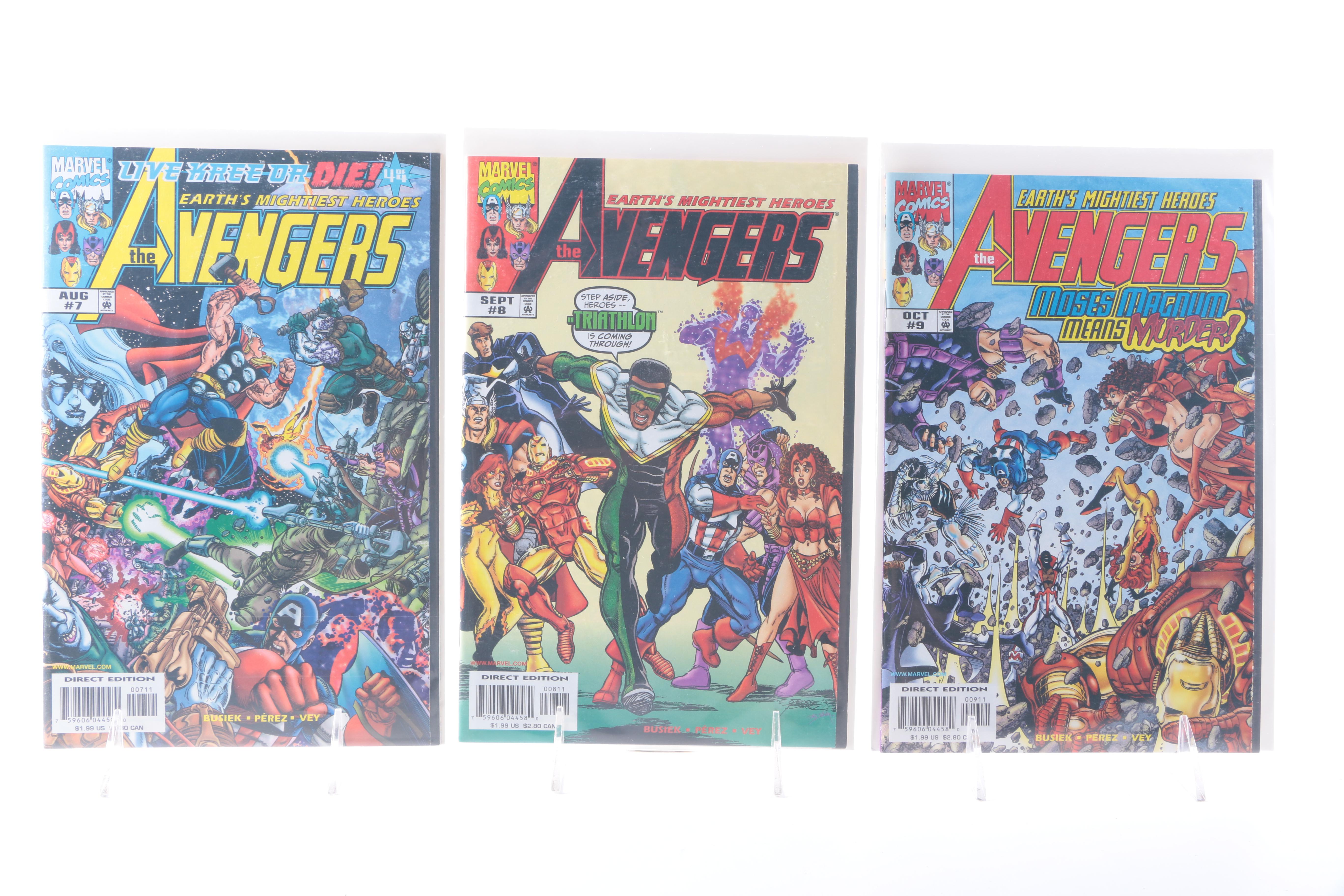 "The Avengers" Series 3 Issues 1-79