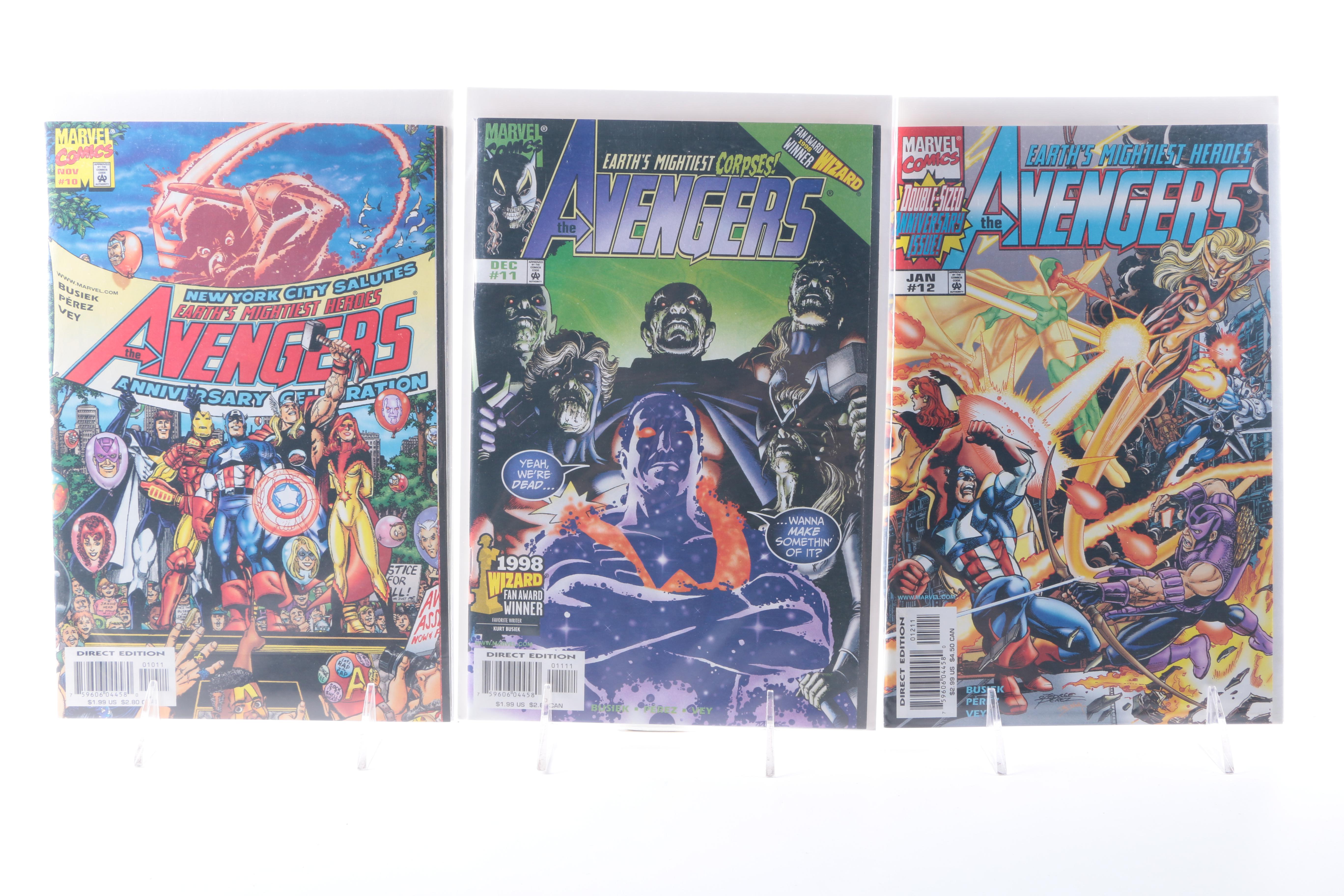 "The Avengers" Series 3 Issues 1-79
