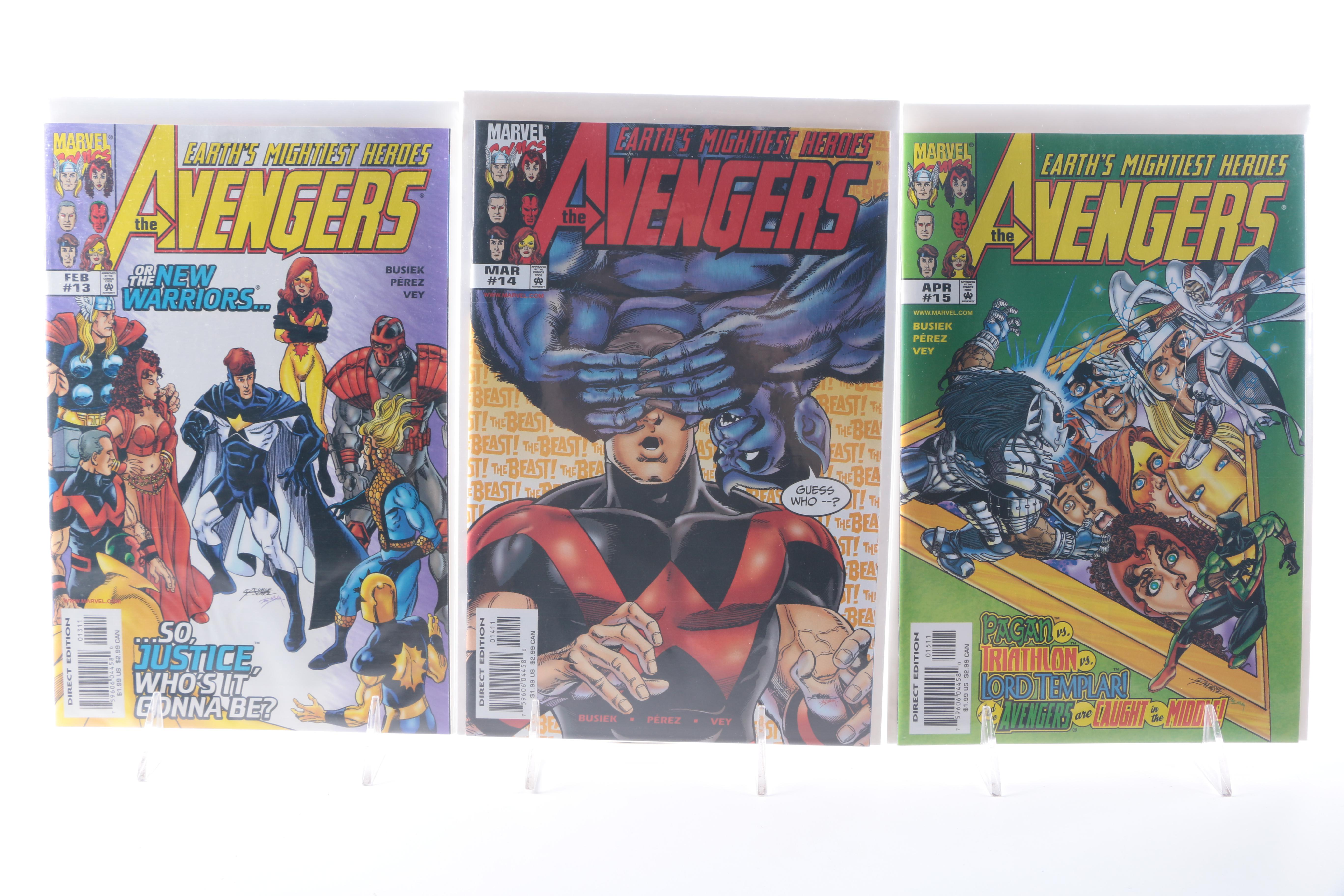 "The Avengers" Series 3 Issues 1-79