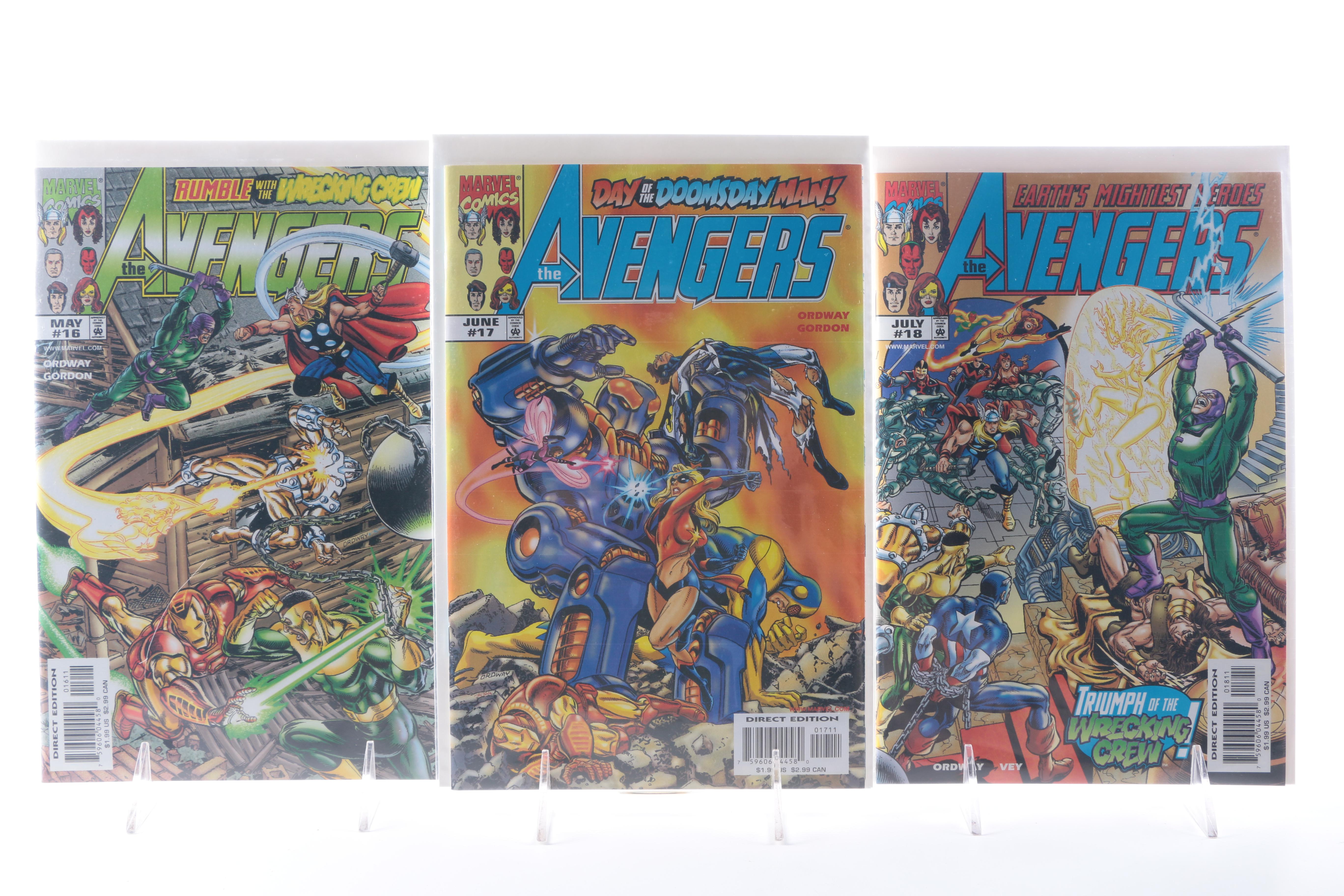 "The Avengers" Series 3 Issues 1-79