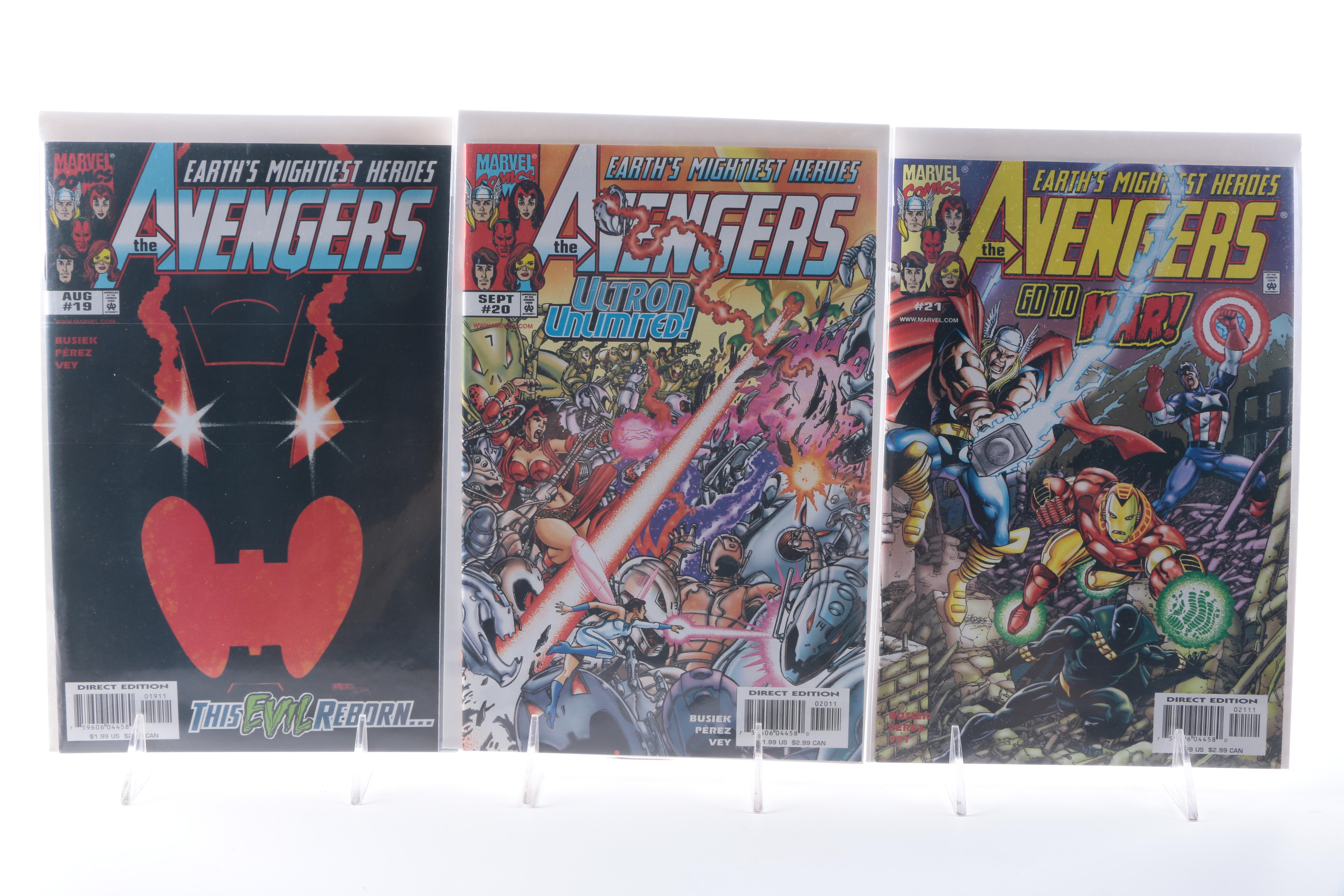"The Avengers" Series 3 Issues 1-79