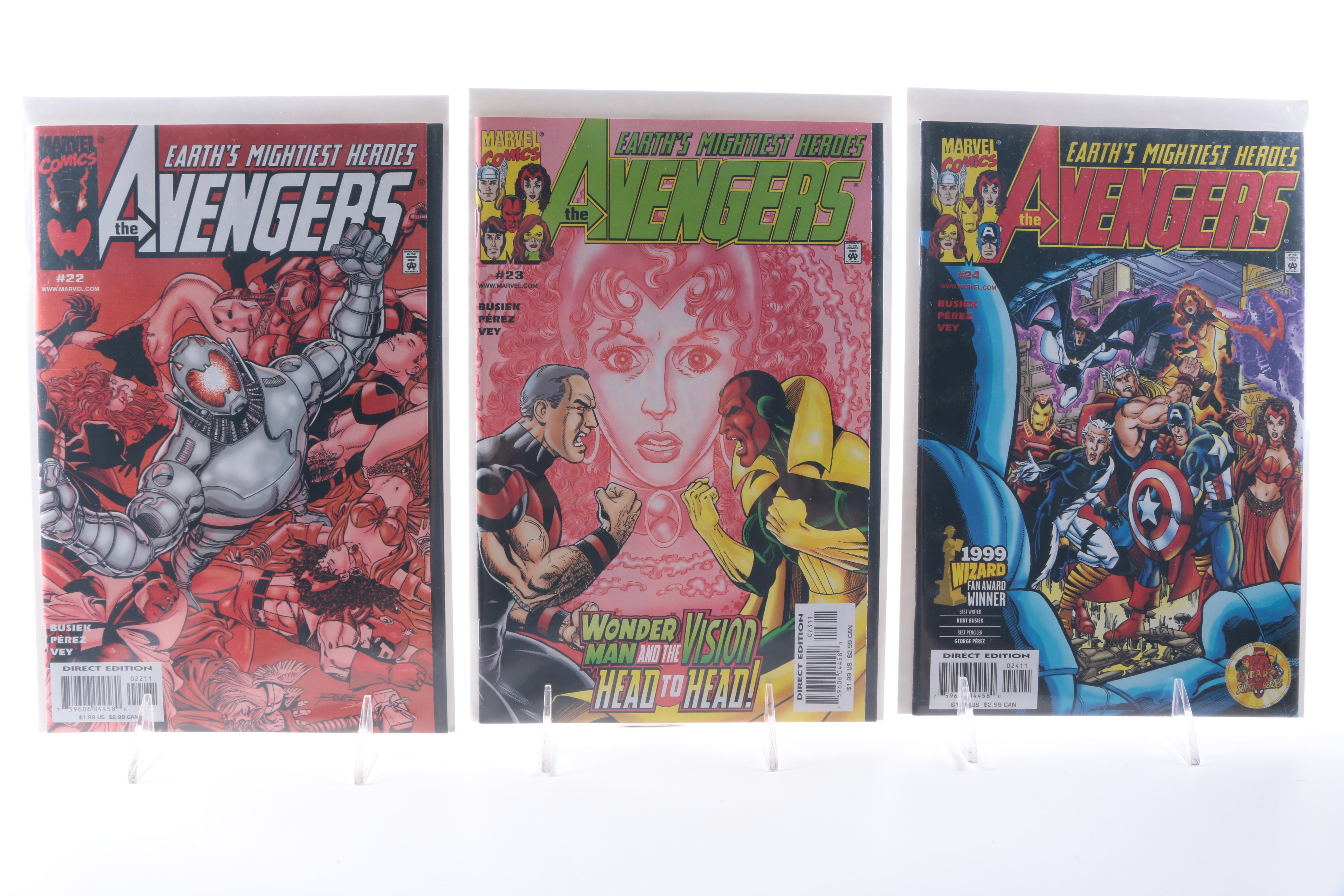 "The Avengers" Series 3 Issues 1-79