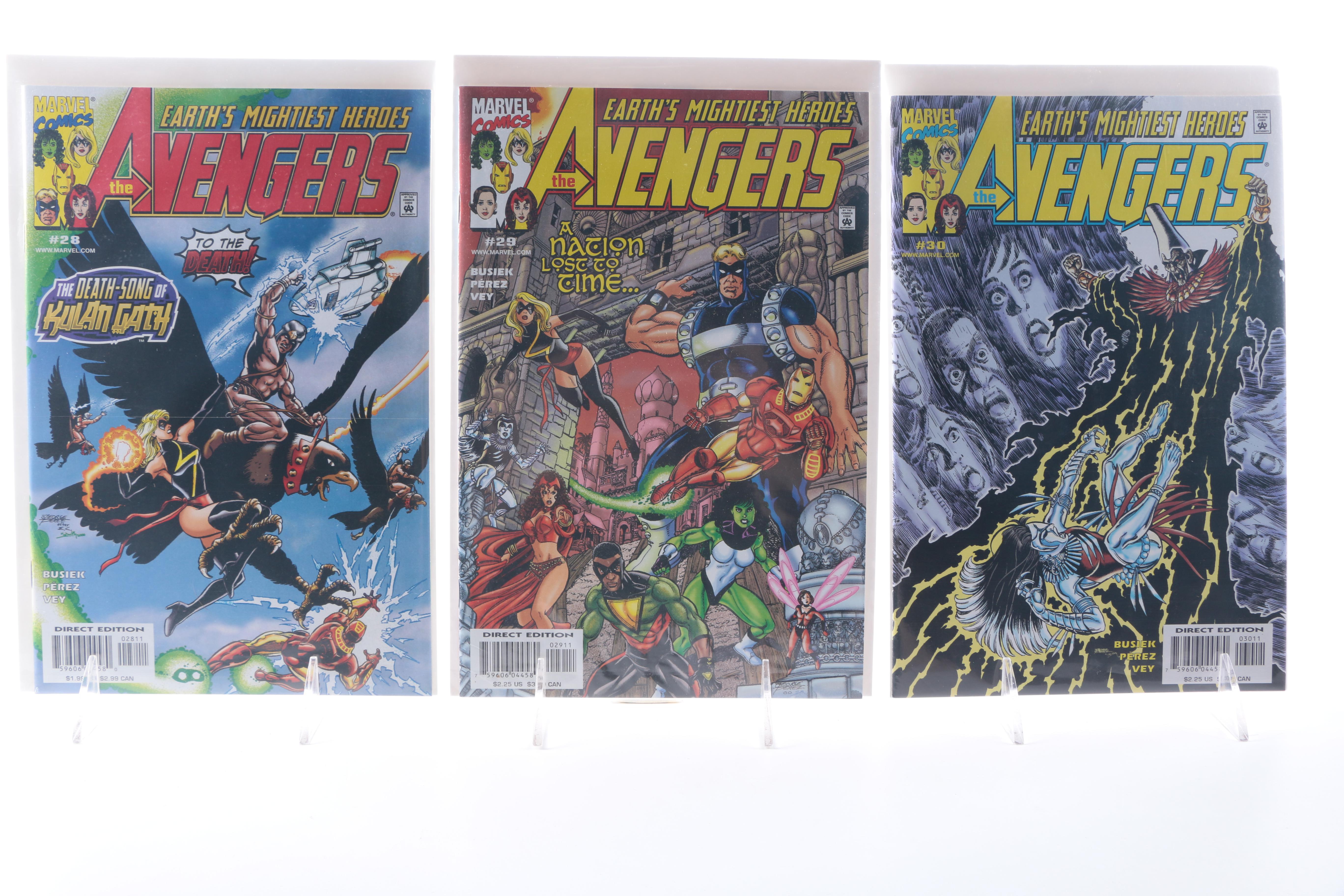"The Avengers" Series 3 Issues 1-79