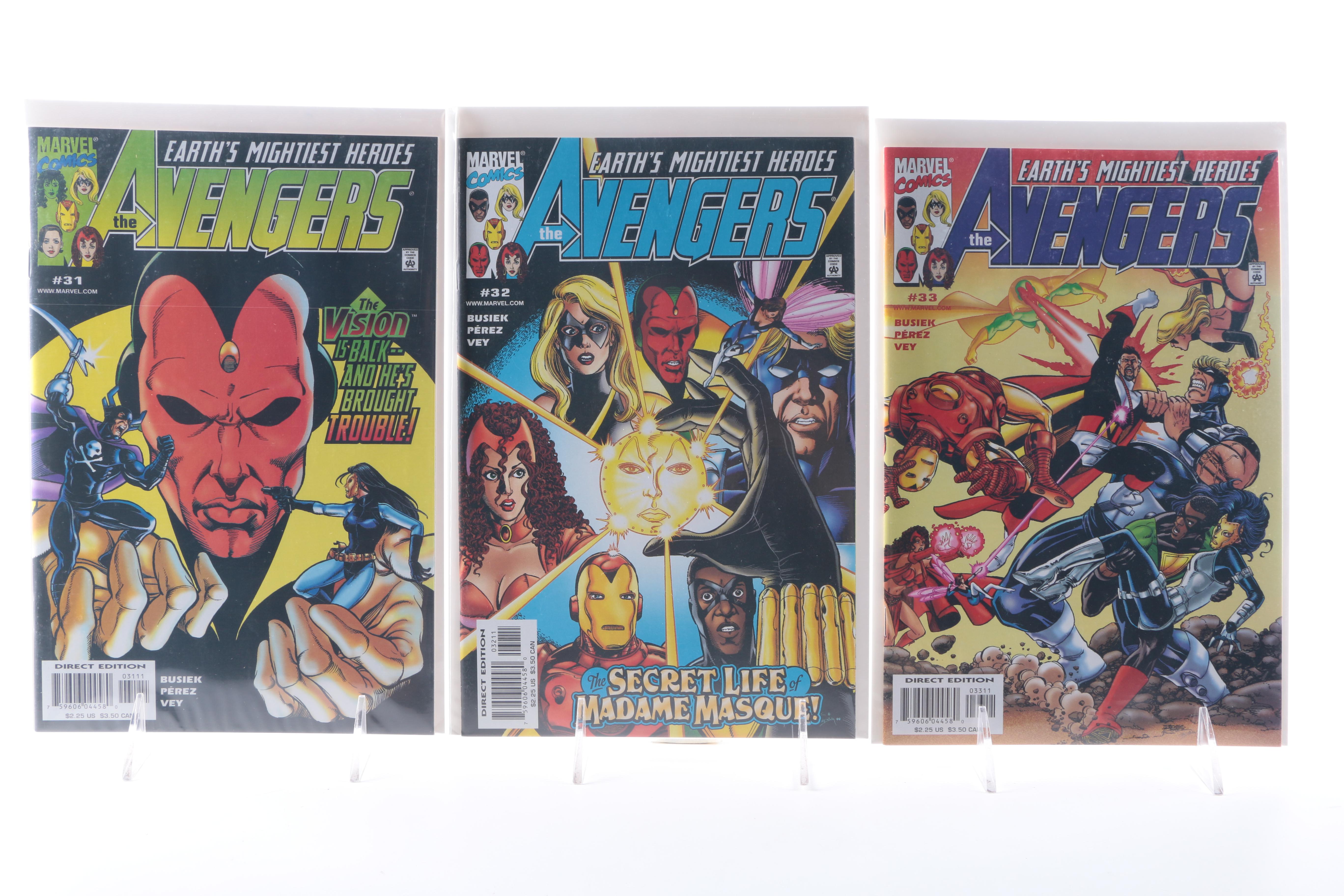 "The Avengers" Series 3 Issues 1-79