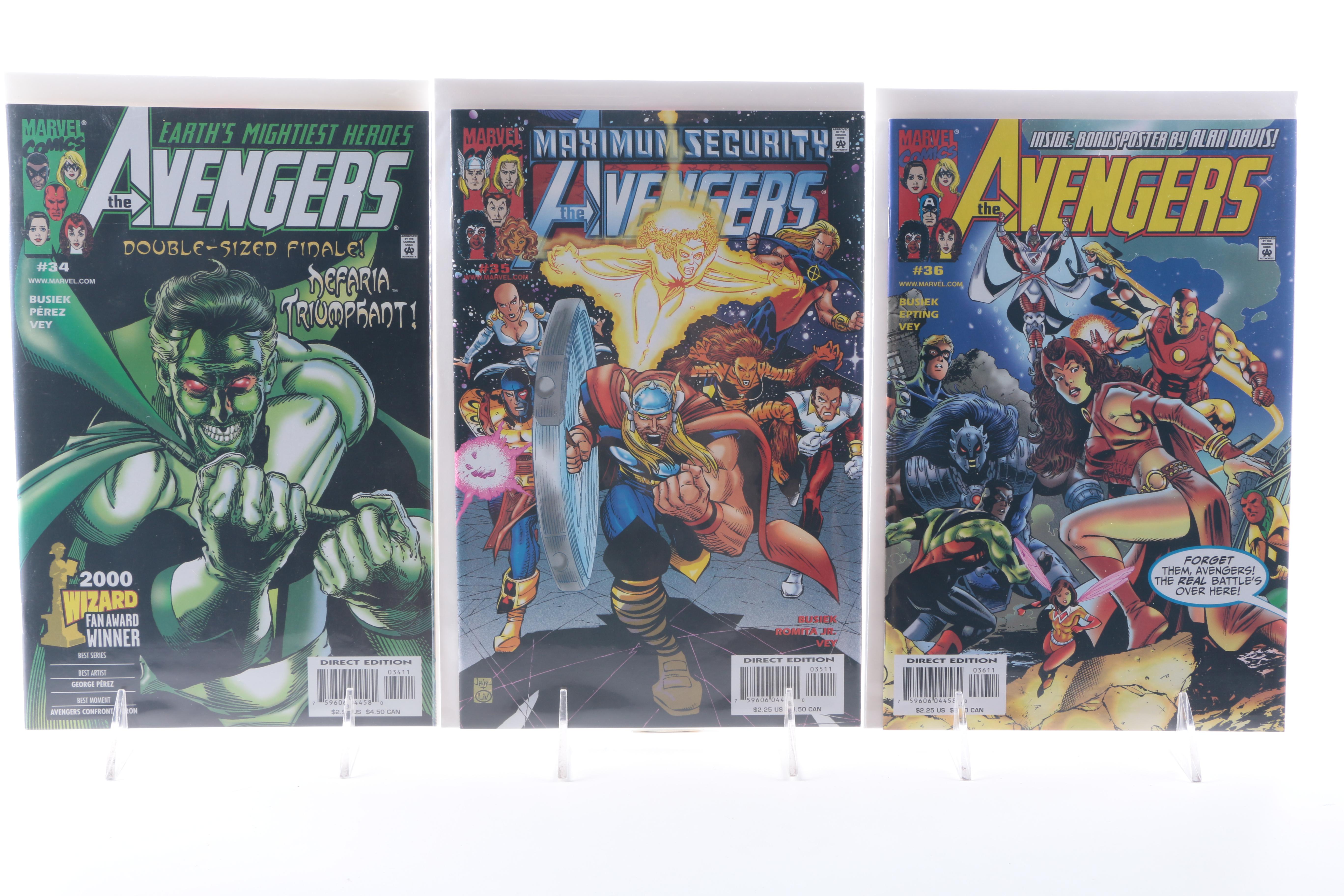 "The Avengers" Series 3 Issues 1-79