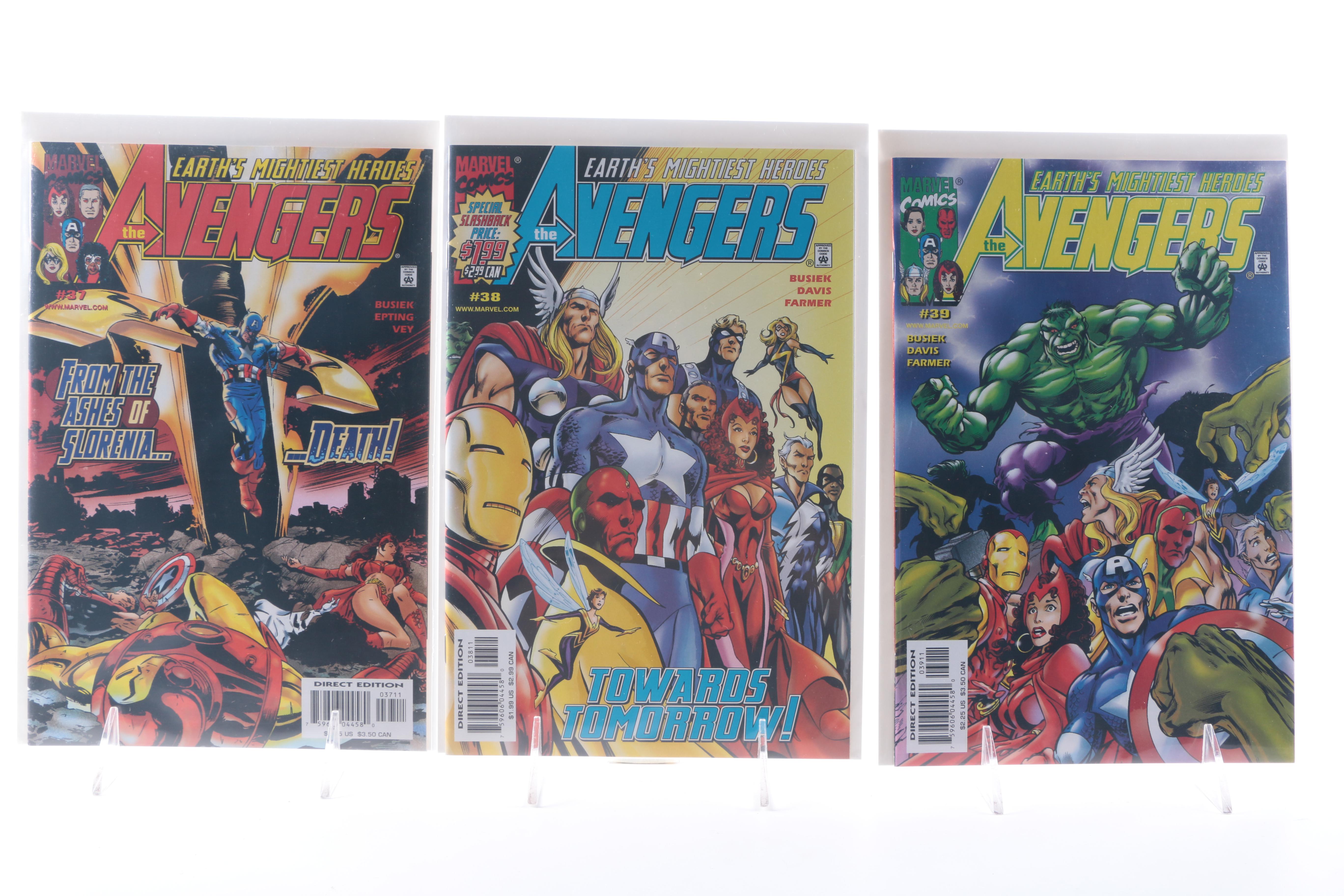 "The Avengers" Series 3 Issues 1-79