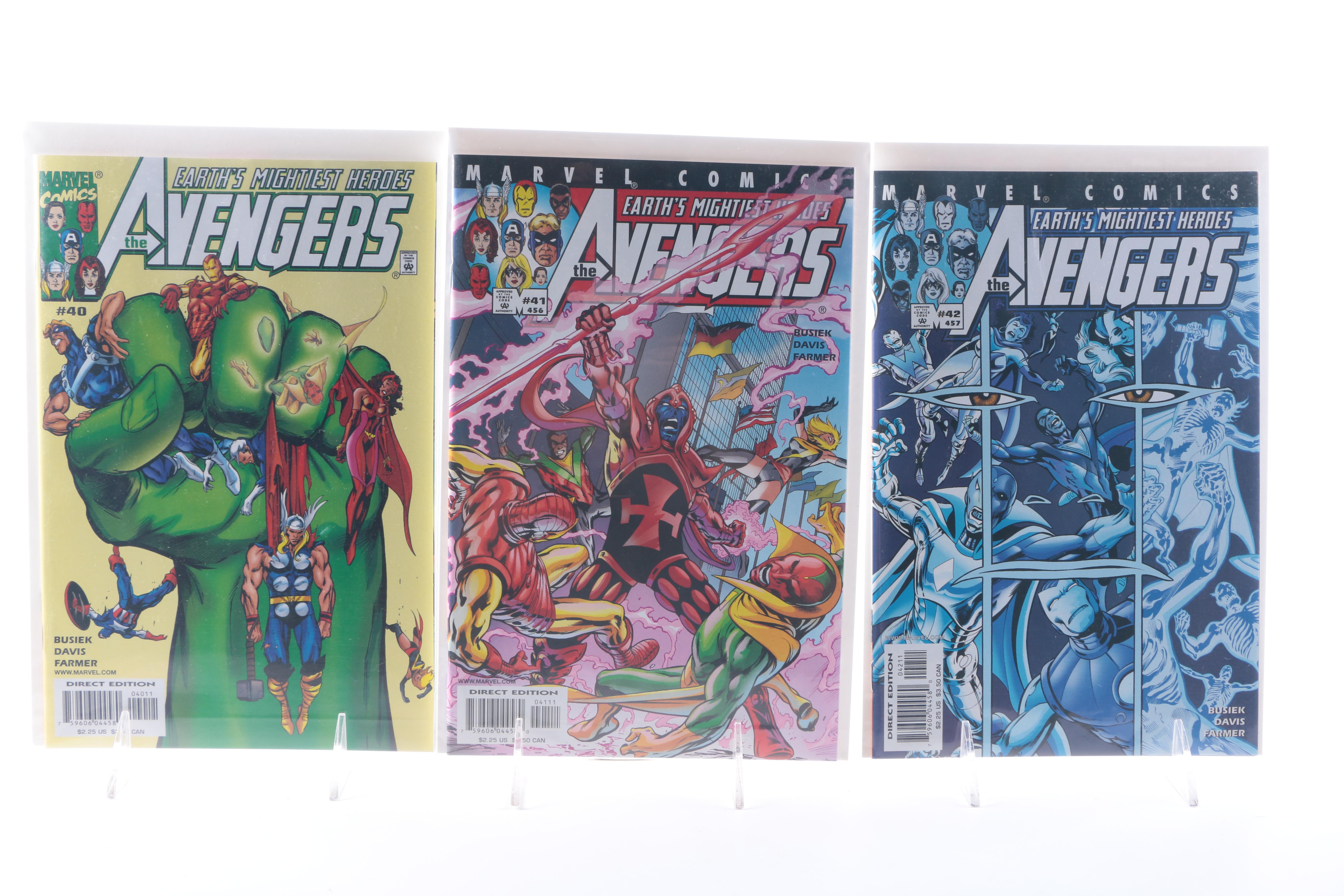 "The Avengers" Series 3 Issues 1-79